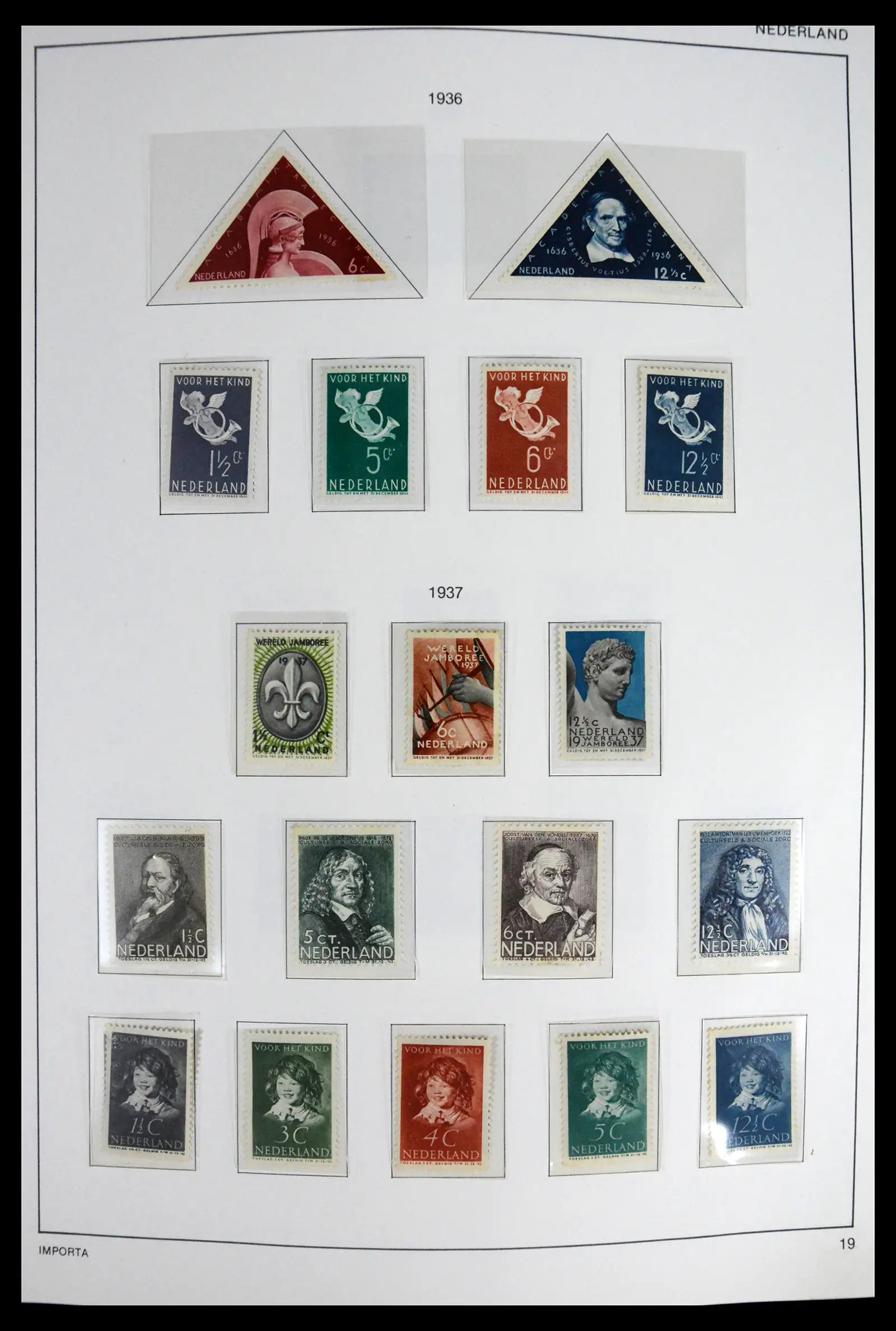 41609 0019 - Stamp collection 41609 Netherlands 1852-1980.