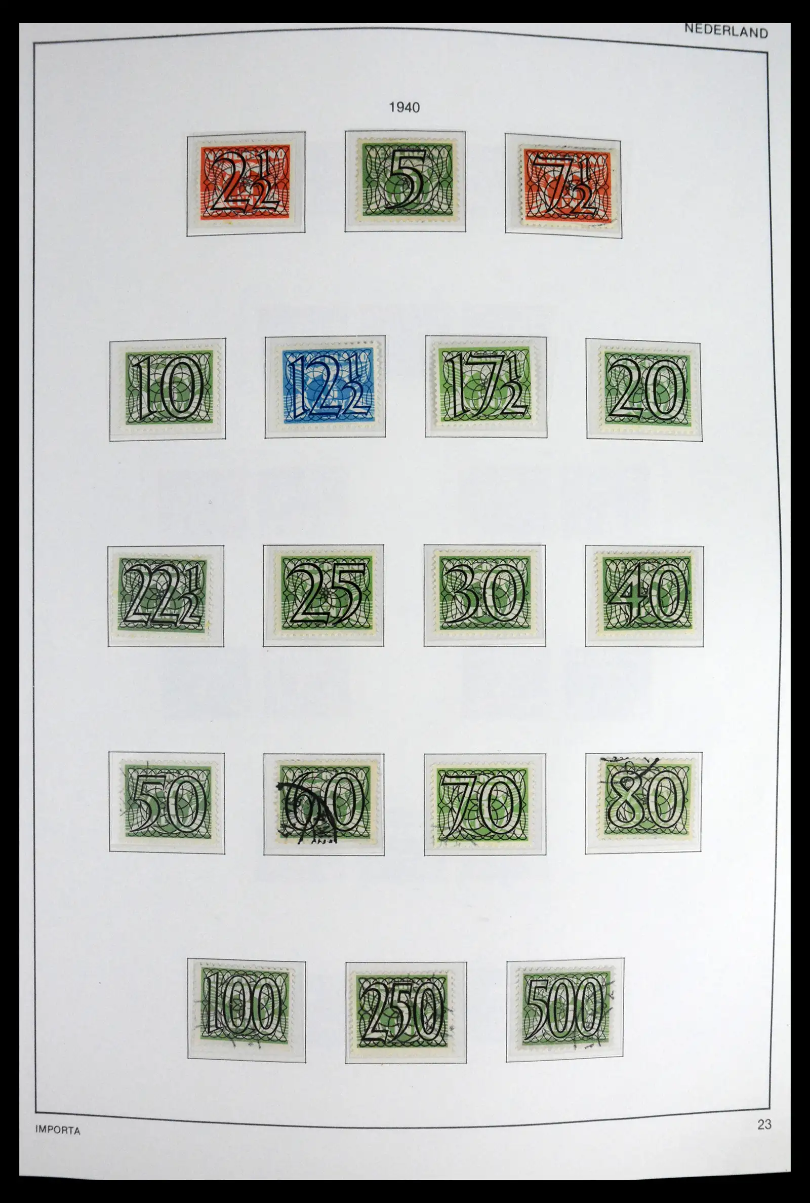 41609 0023 - Stamp collection 41609 Netherlands 1852-1980.