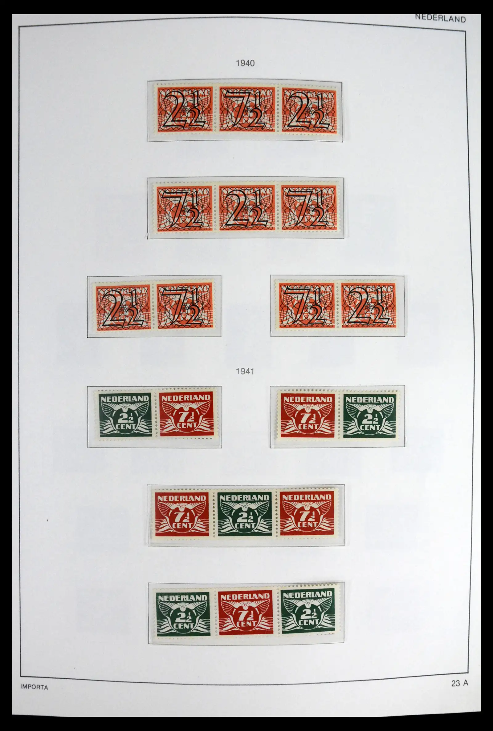 41609 0024 - Stamp collection 41609 Netherlands 1852-1980.