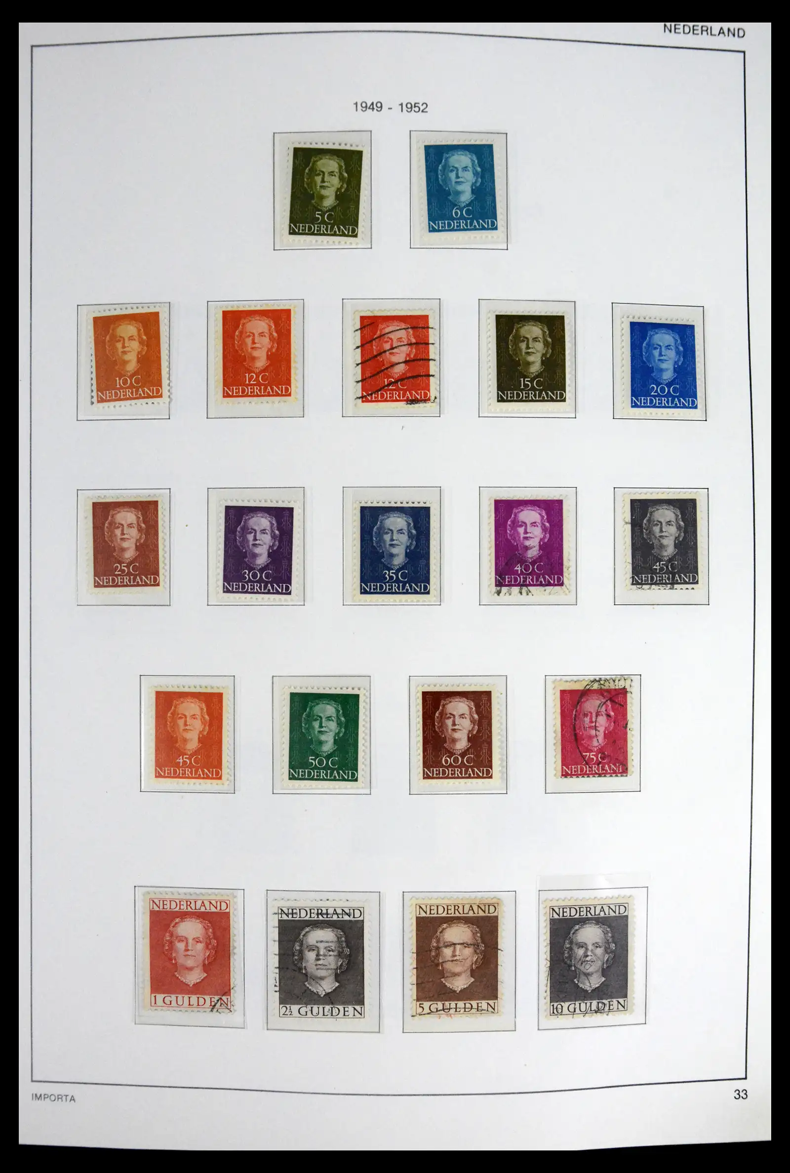 41609 0034 - Stamp collection 41609 Netherlands 1852-1980.