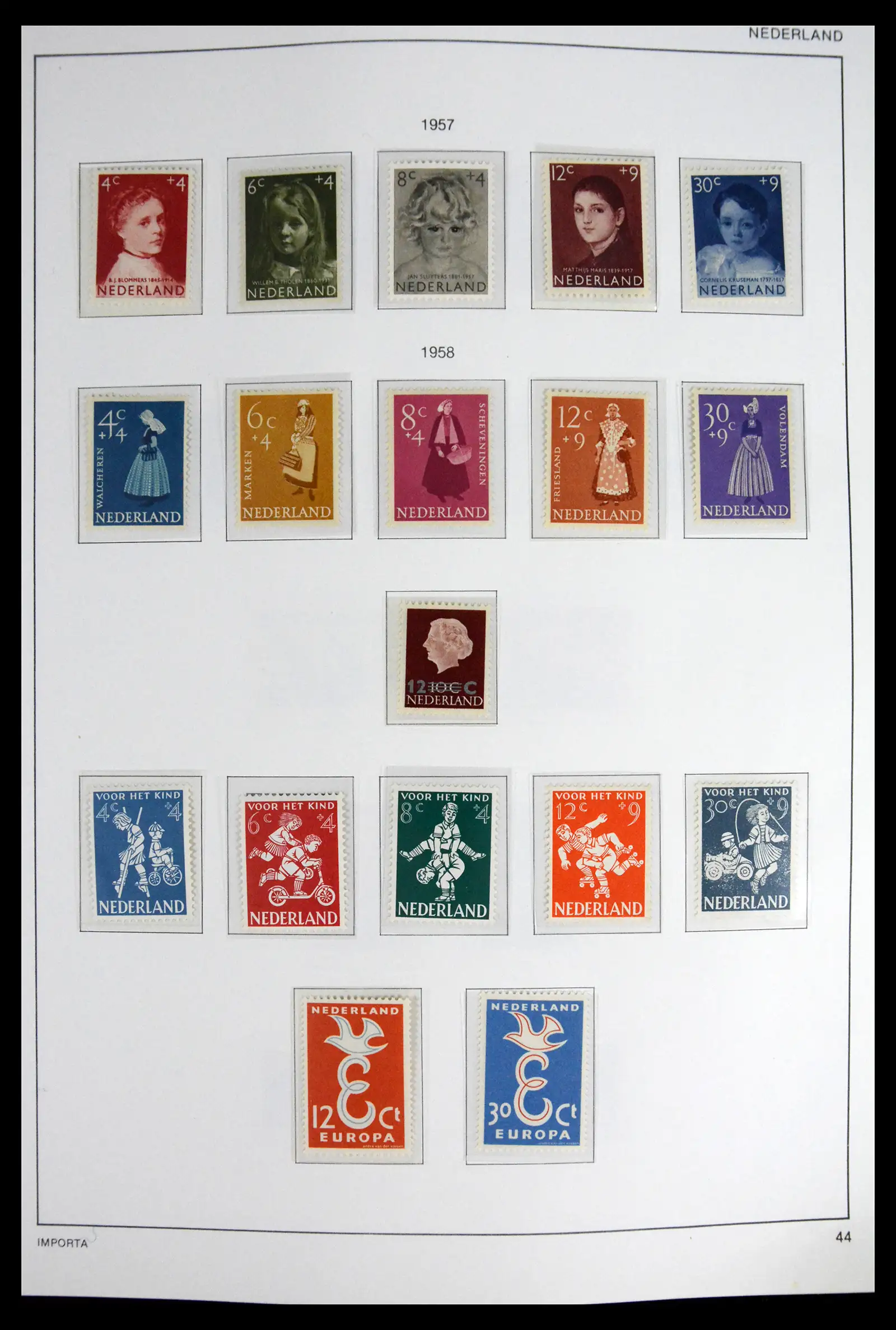 41609 0046 - Stamp collection 41609 Netherlands 1852-1980.