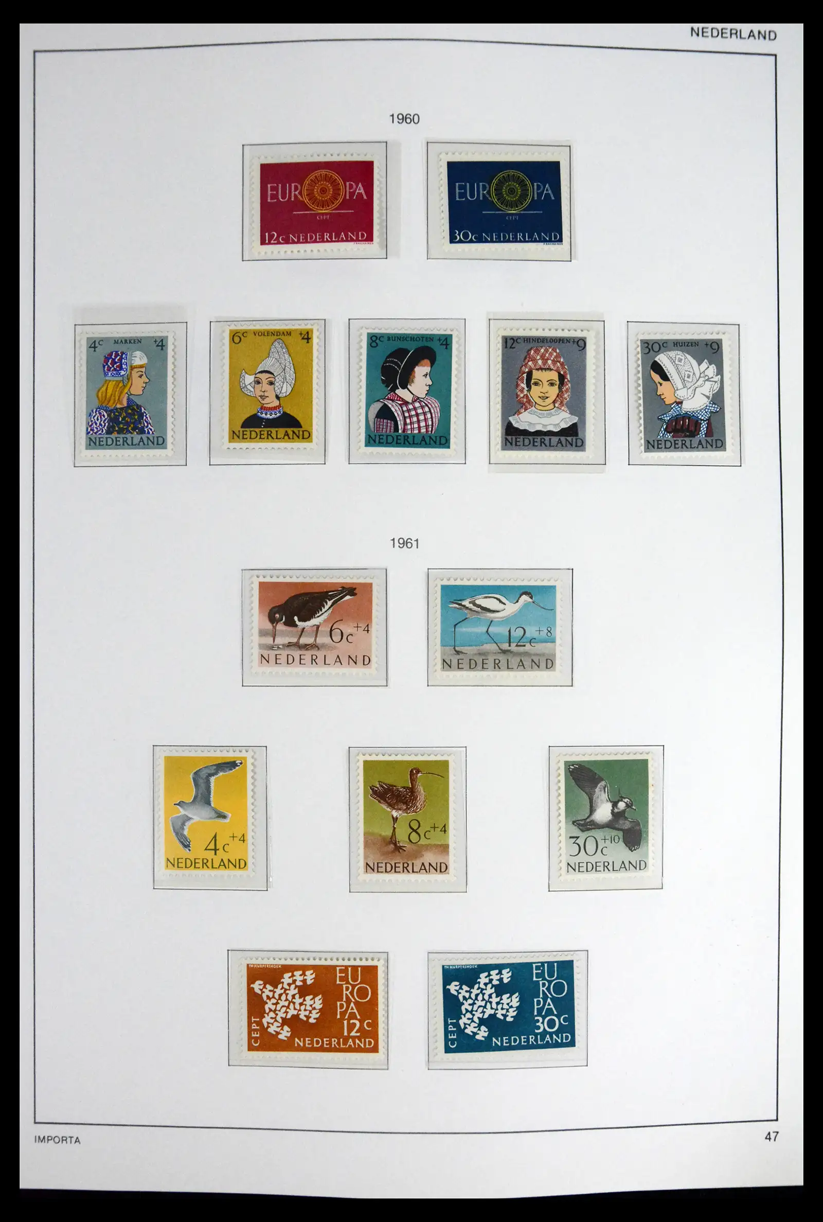 41609 0049 - Stamp collection 41609 Netherlands 1852-1980.