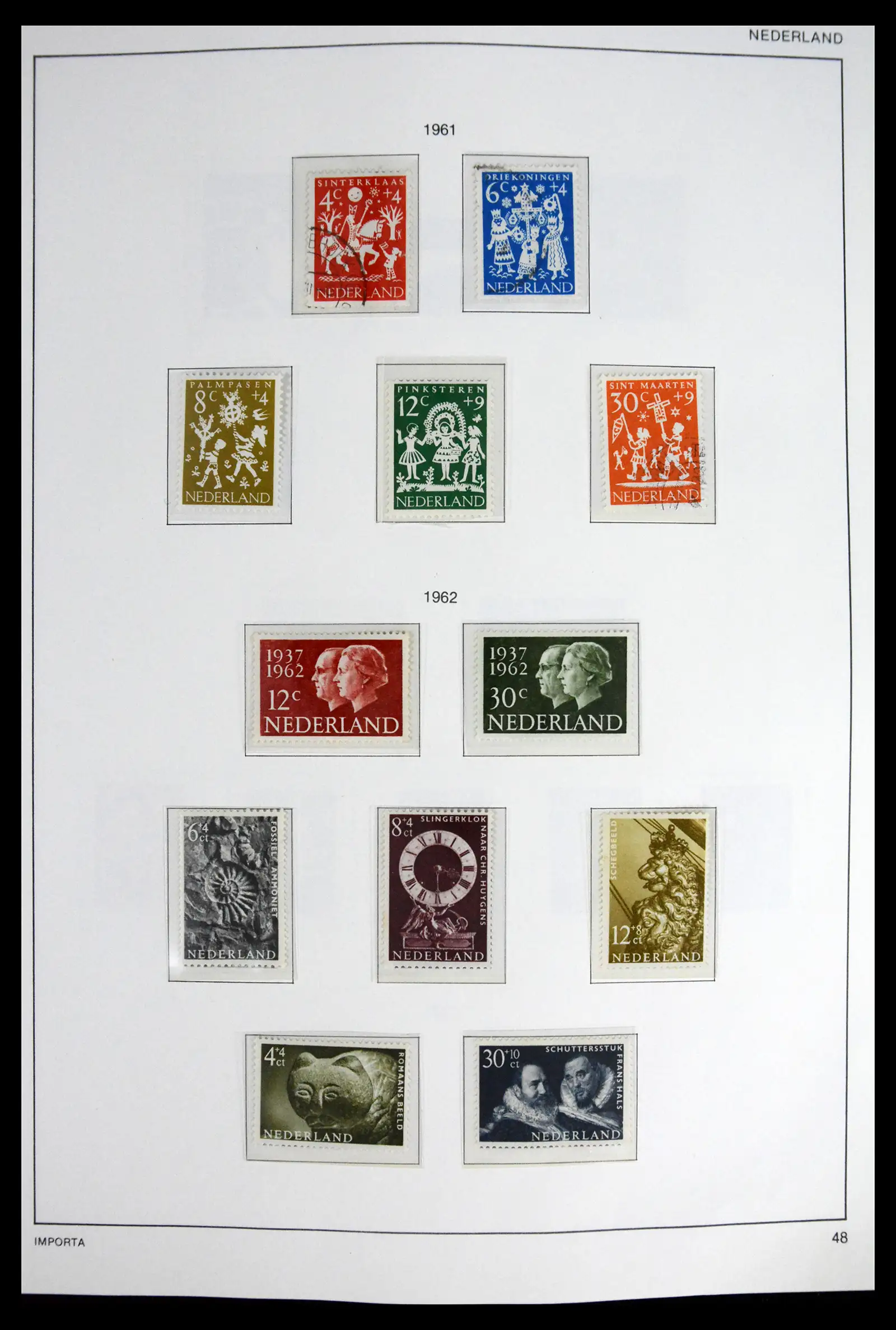 41609 0050 - Stamp collection 41609 Netherlands 1852-1980.