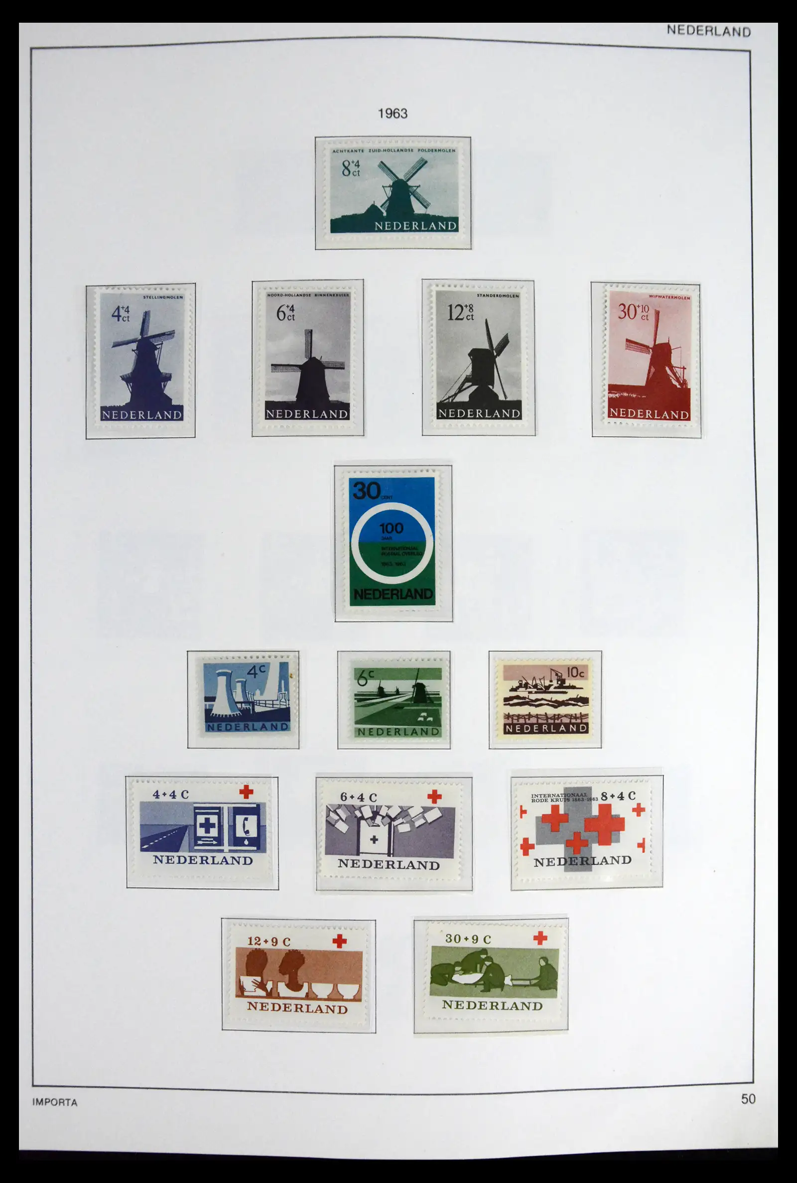 41609 0052 - Stamp collection 41609 Netherlands 1852-1980.