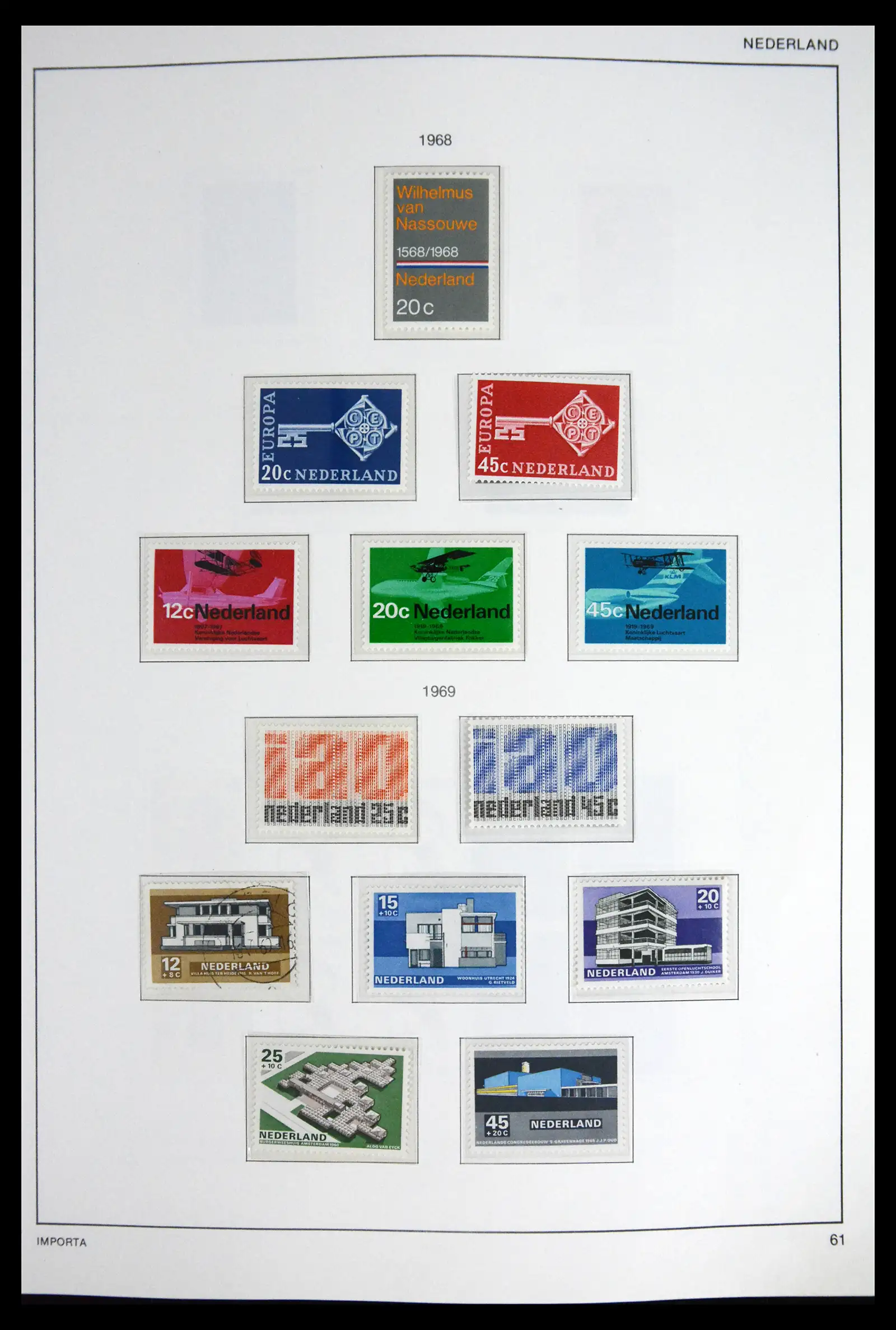 41609 0066 - Stamp collection 41609 Netherlands 1852-1980.