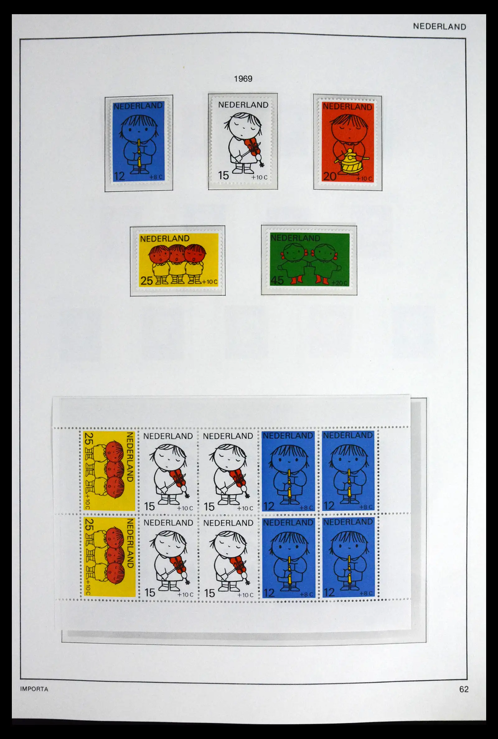 41609 0067 - Stamp collection 41609 Netherlands 1852-1980.