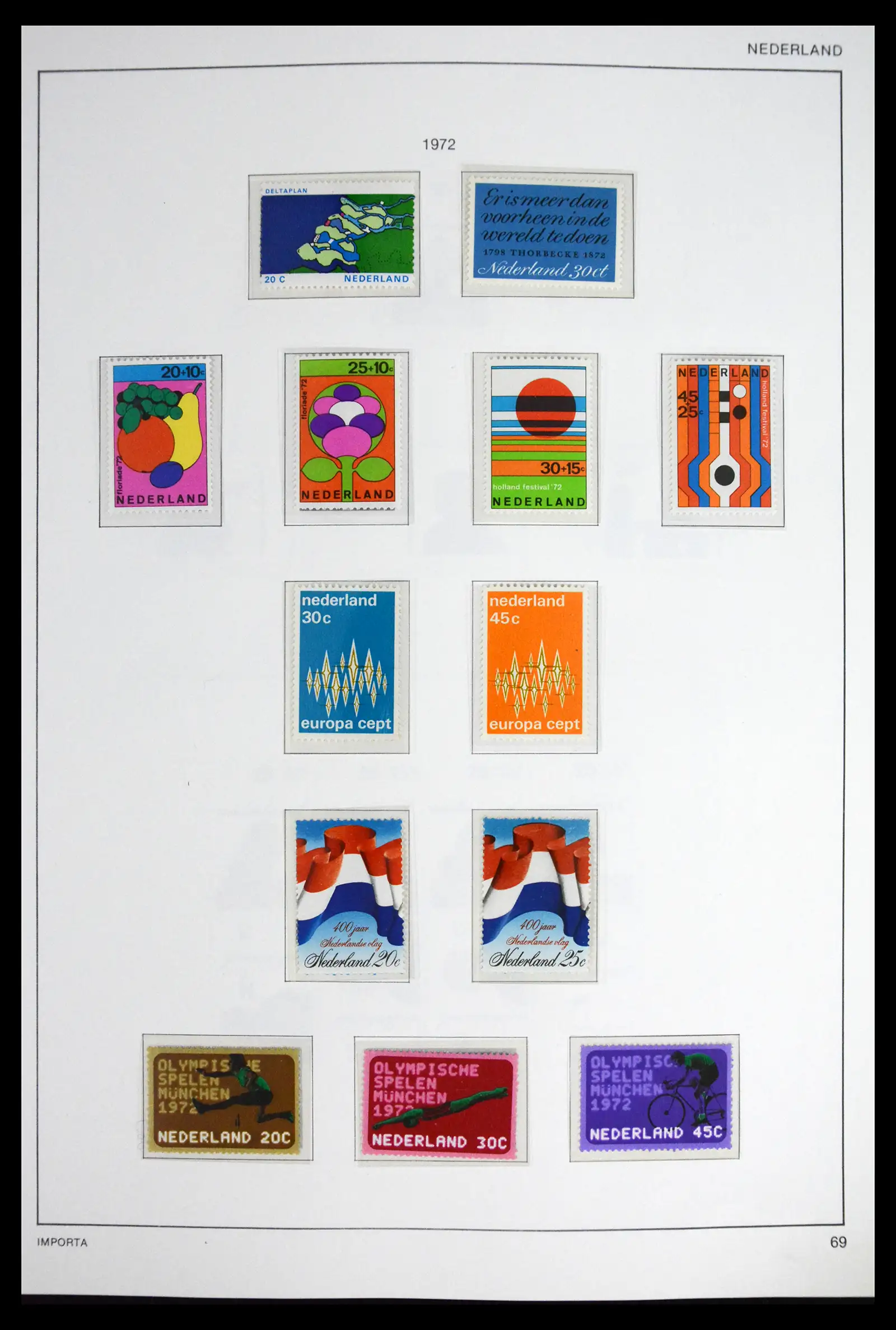 41609 0075 - Stamp collection 41609 Netherlands 1852-1980.