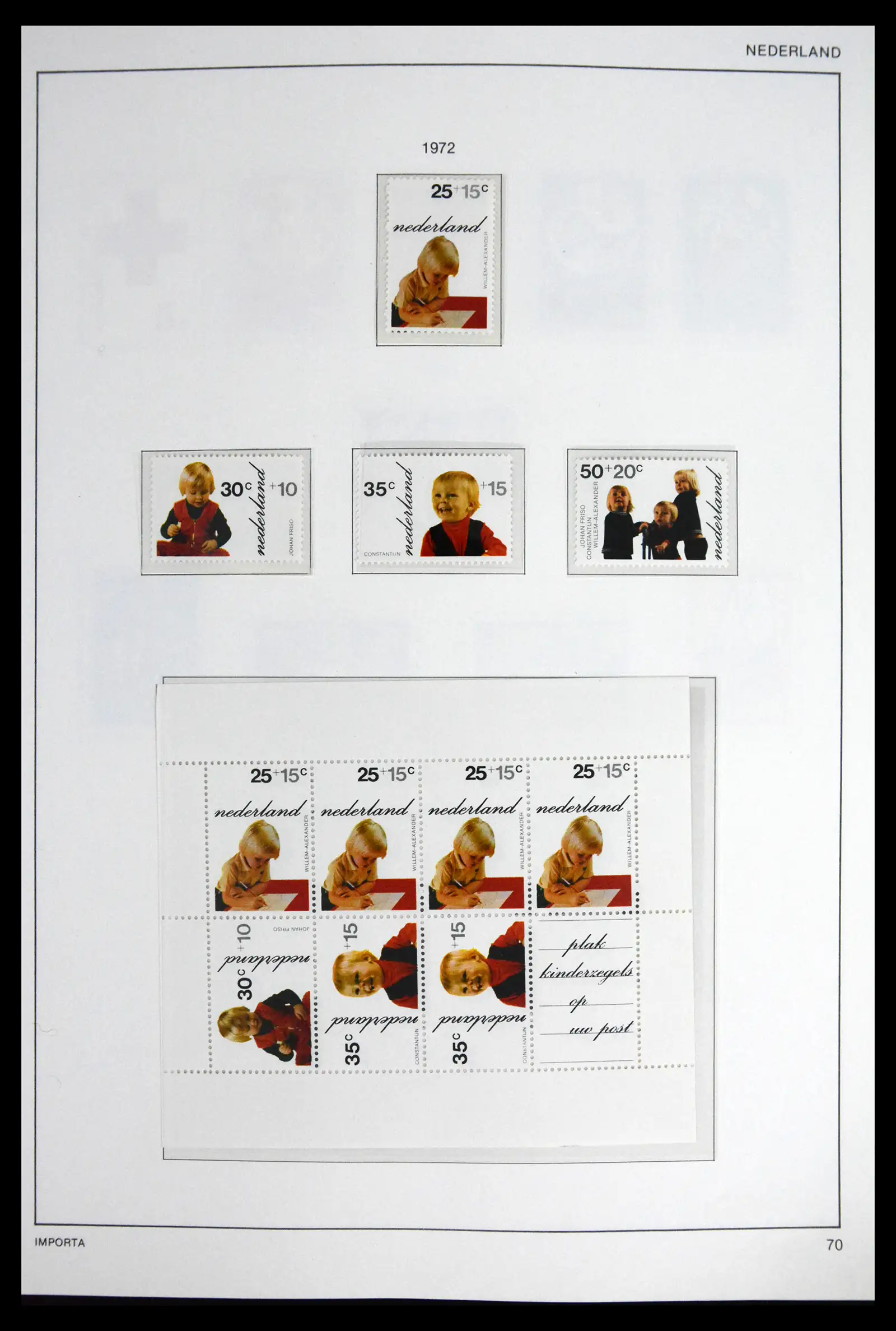 41609 0076 - Stamp collection 41609 Netherlands 1852-1980.