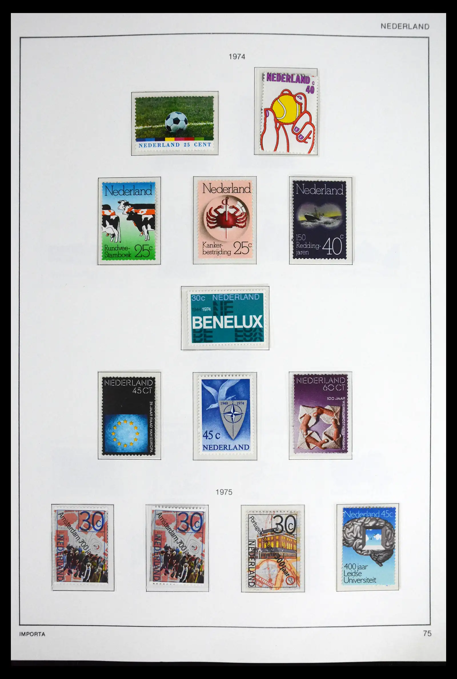 41609 0081 - Stamp collection 41609 Netherlands 1852-1980.