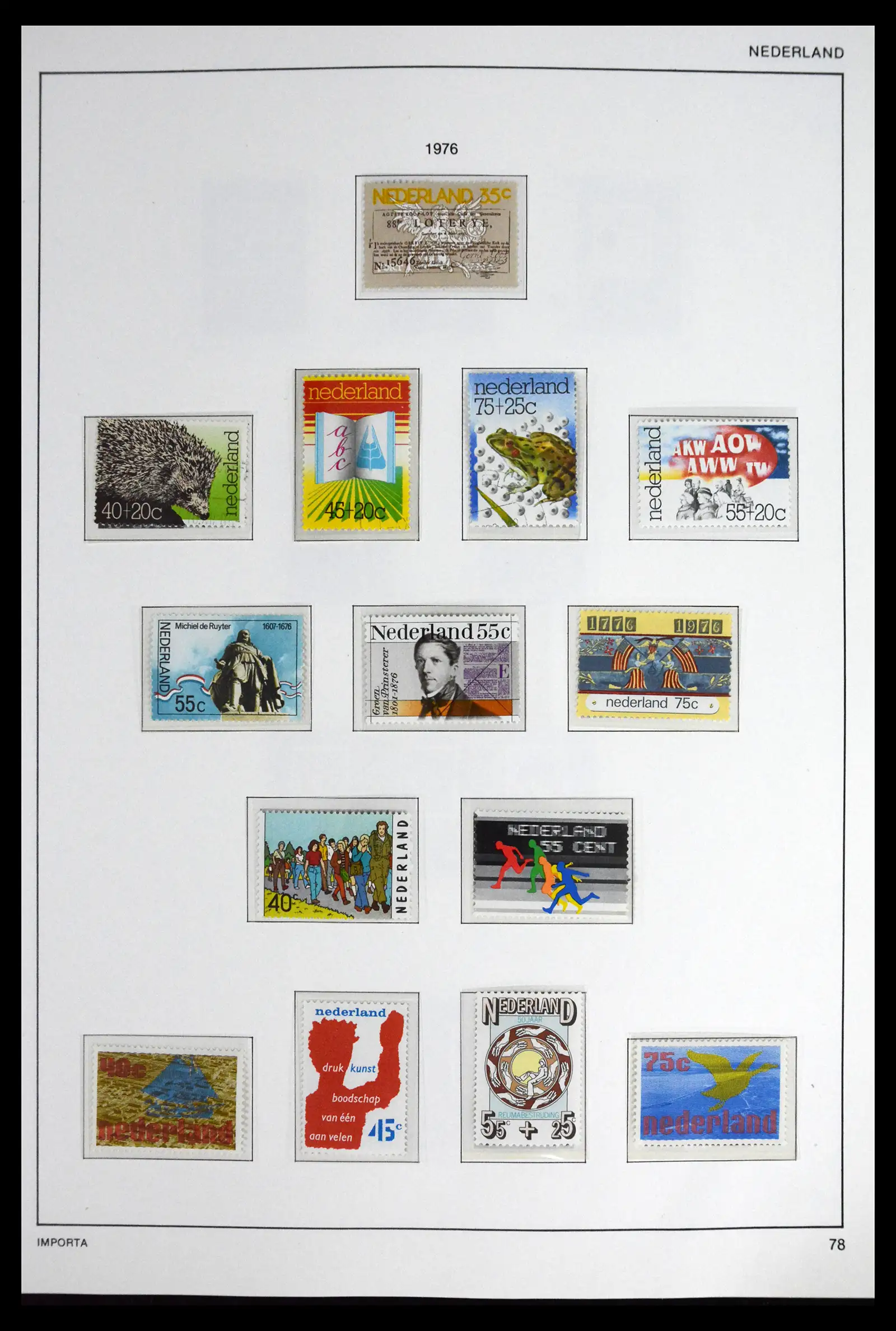 41609 0084 - Stamp collection 41609 Netherlands 1852-1980.