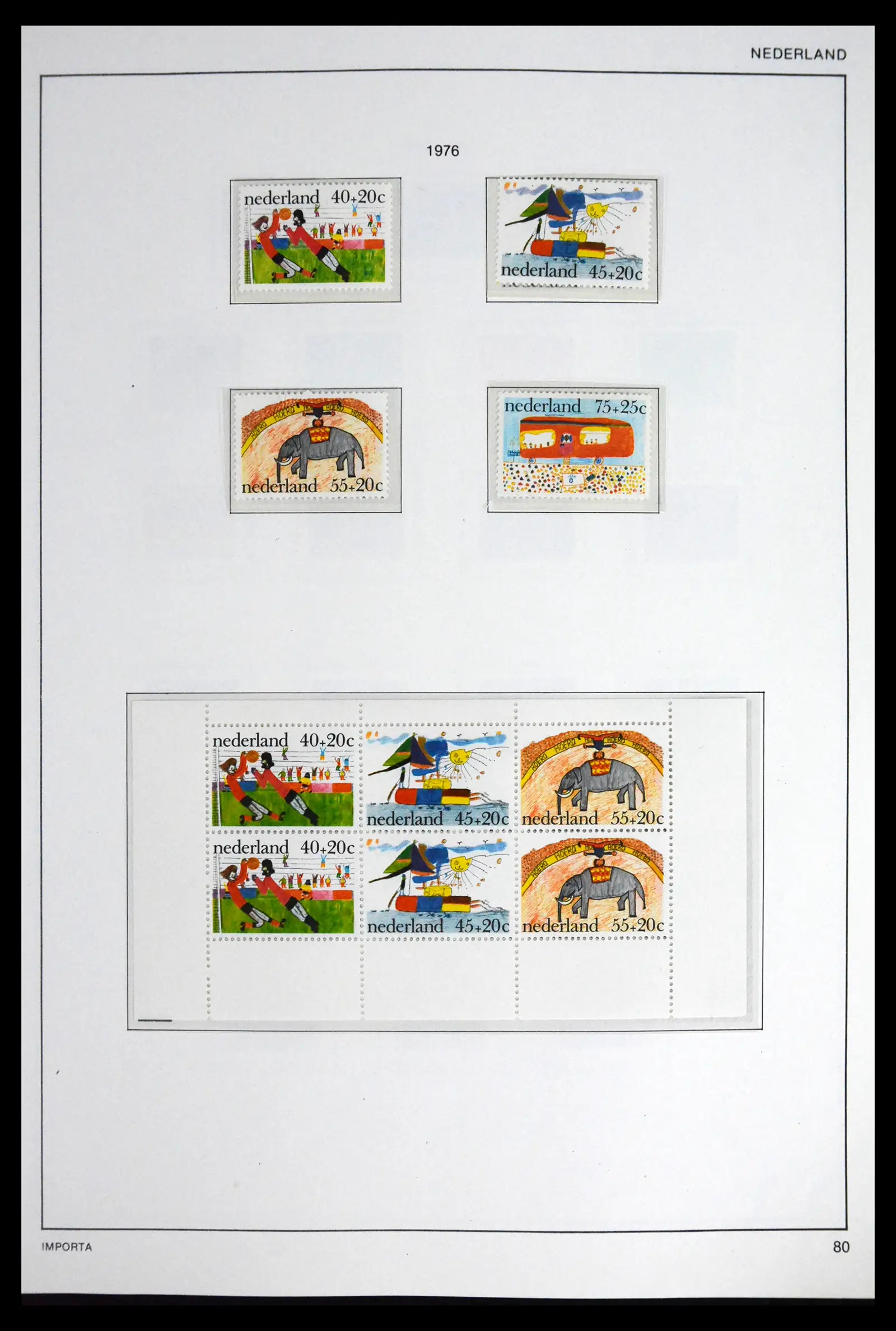 41609 0087 - Stamp collection 41609 Netherlands 1852-1980.