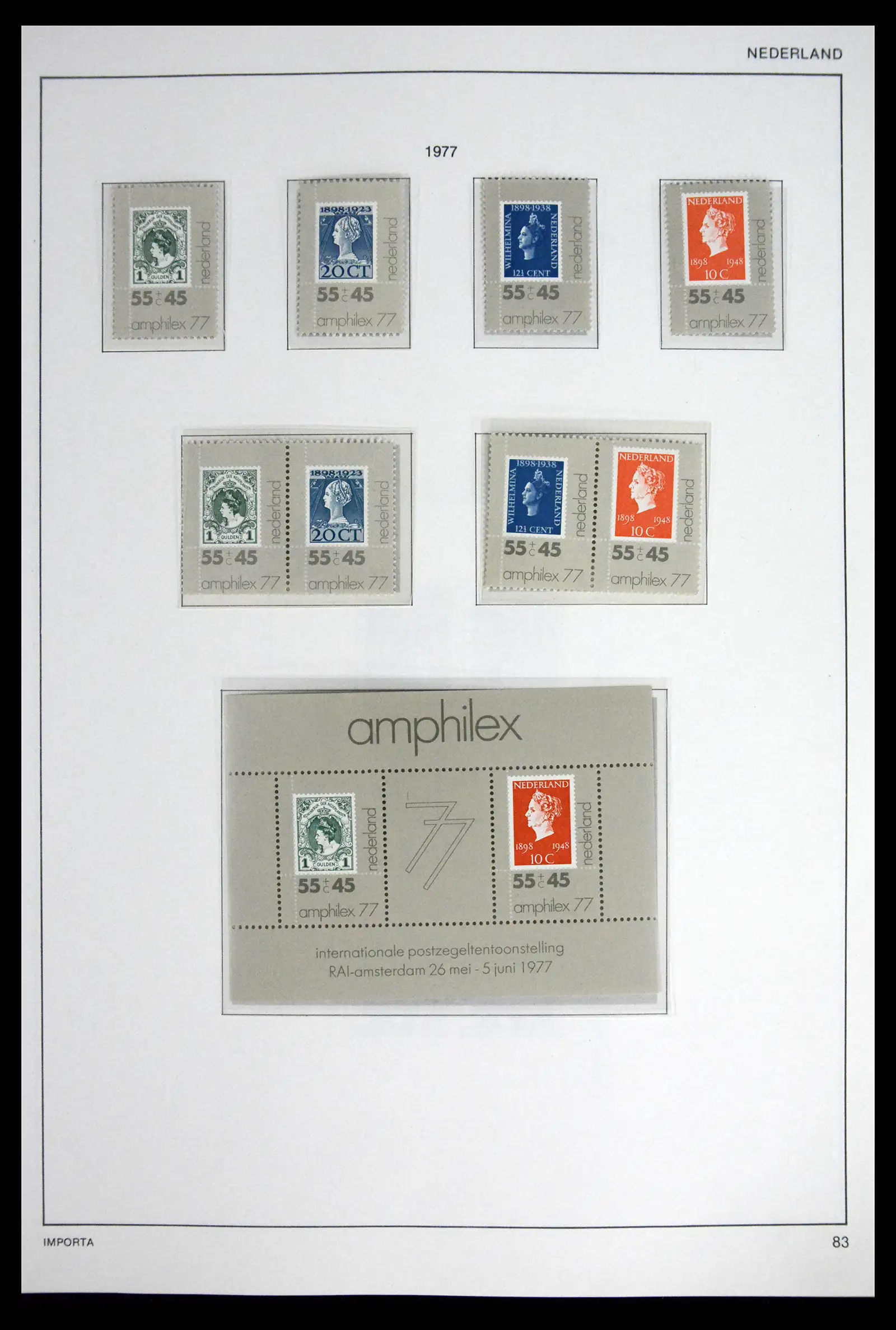 41609 0090 - Stamp collection 41609 Netherlands 1852-1980.