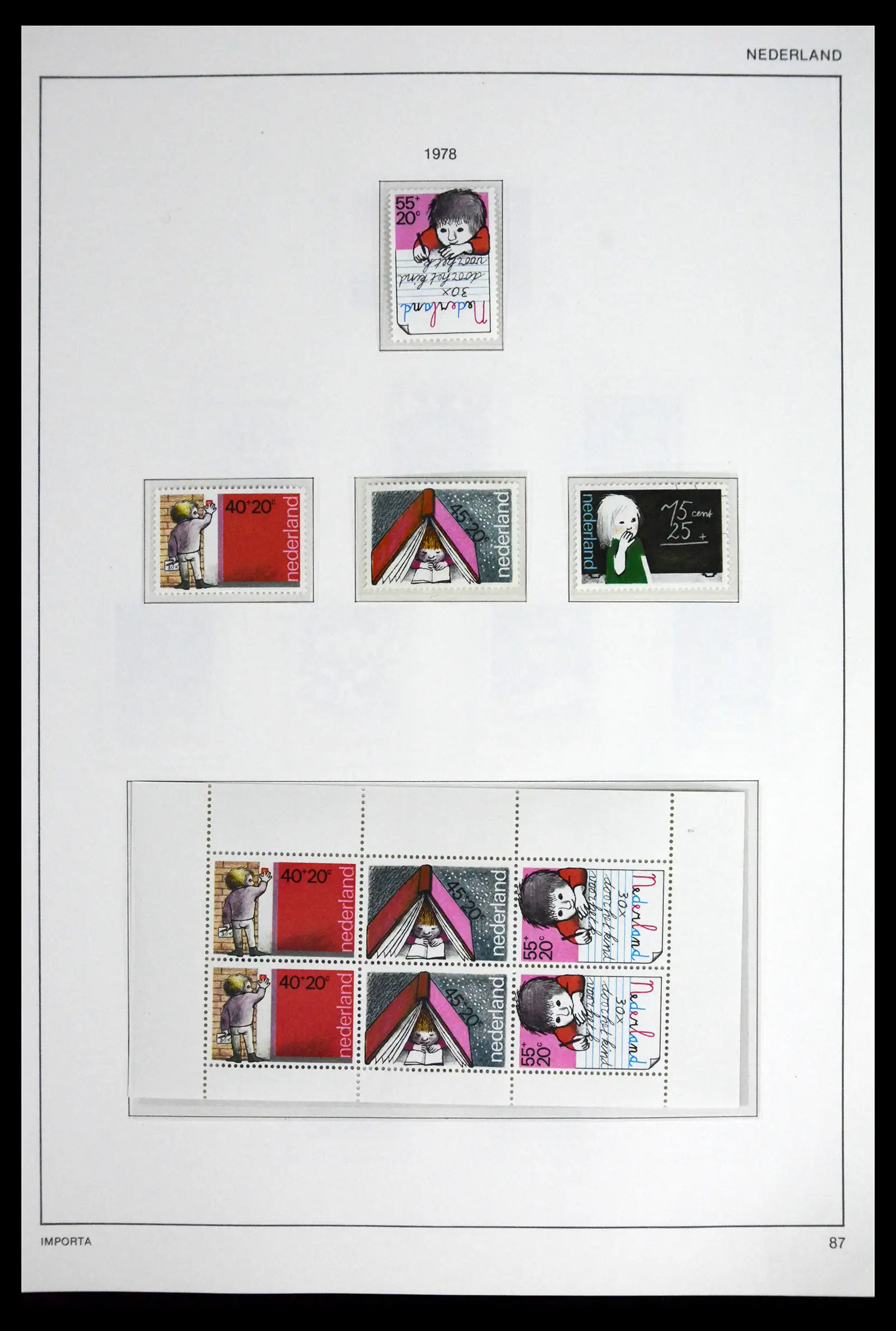 41609 0094 - Stamp collection 41609 Netherlands 1852-1980.