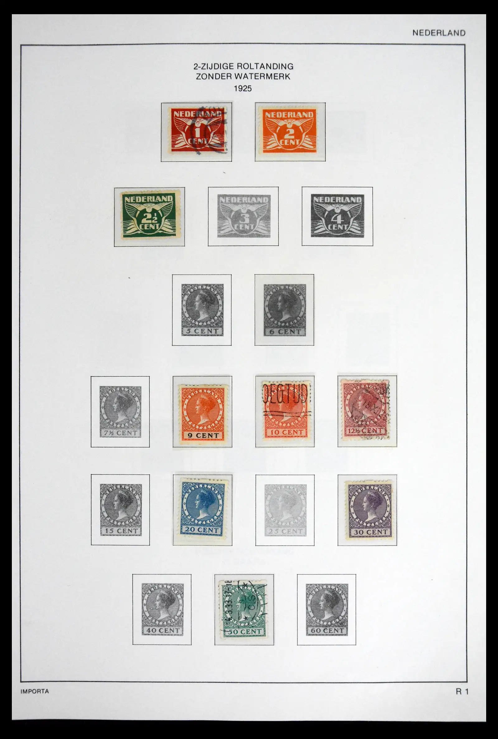 41609 0098 - Stamp collection 41609 Netherlands 1852-1980.