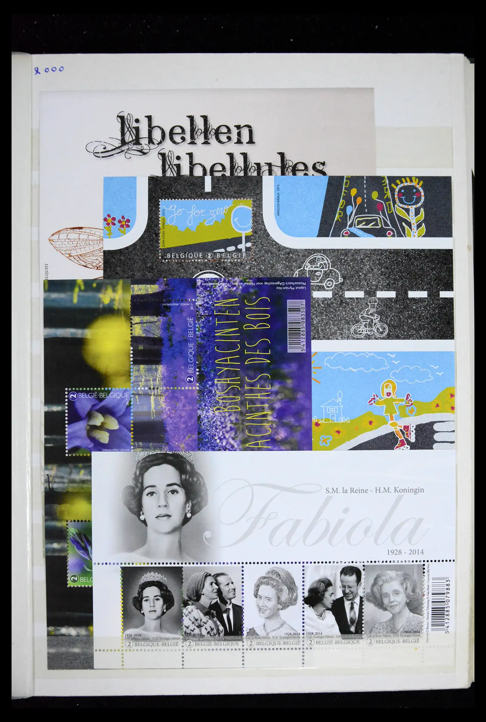 41612 0029 - Stamp collection 41612 Belgium sheetlets/booklet collection 2010-2024!!