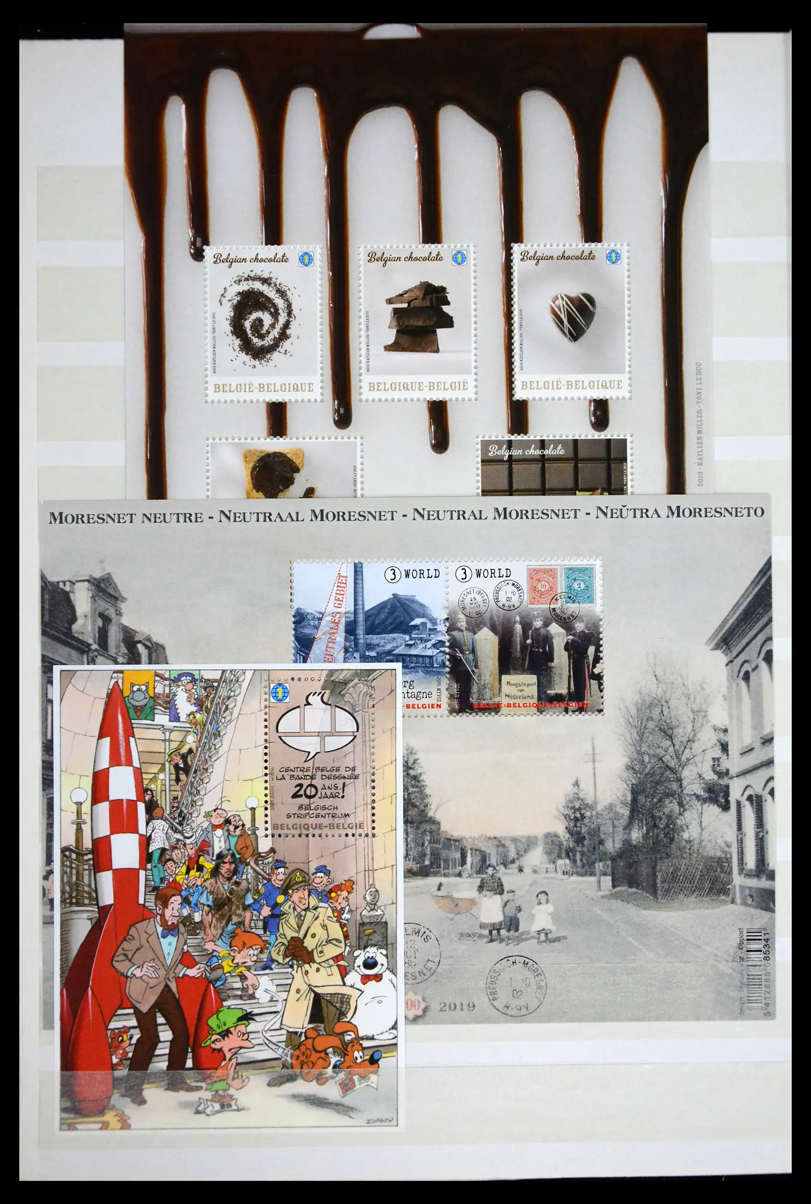 41612 0058 - Stamp collection 41612 Belgium sheetlets/booklet collection 2010-2024!!