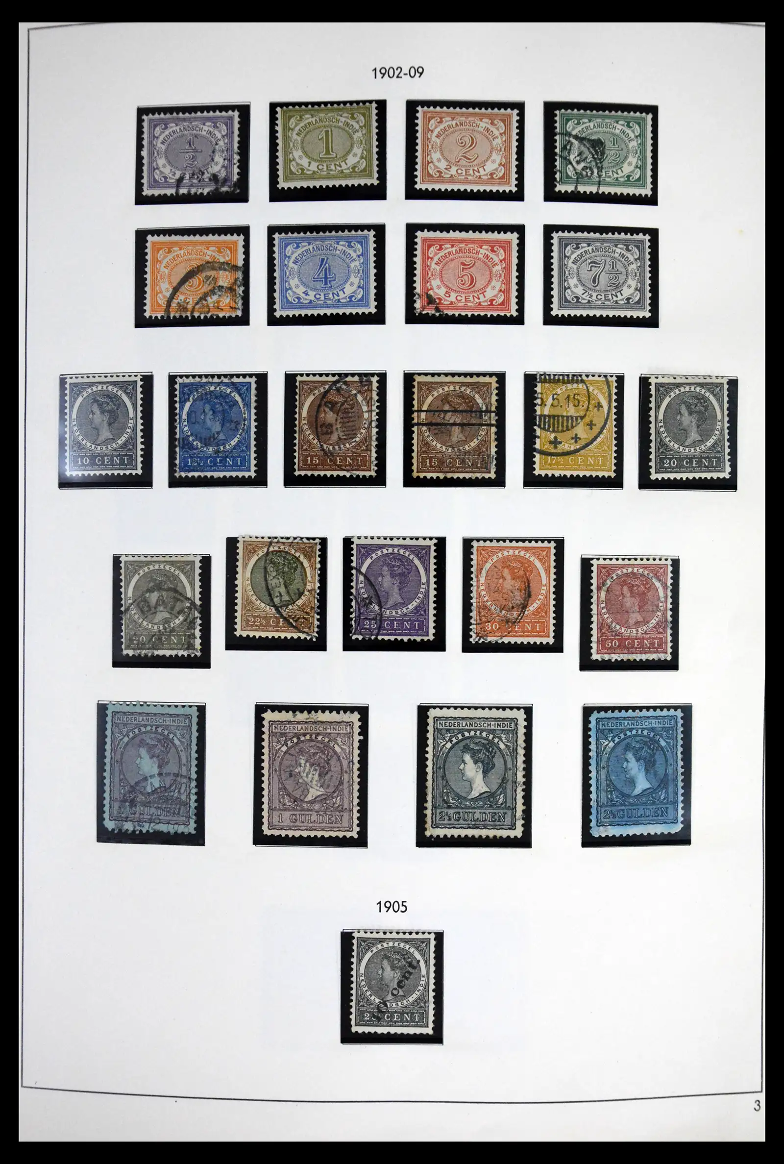 41613 0003 - Stamp collection 41613 Dutch Colonies 1864-1975.