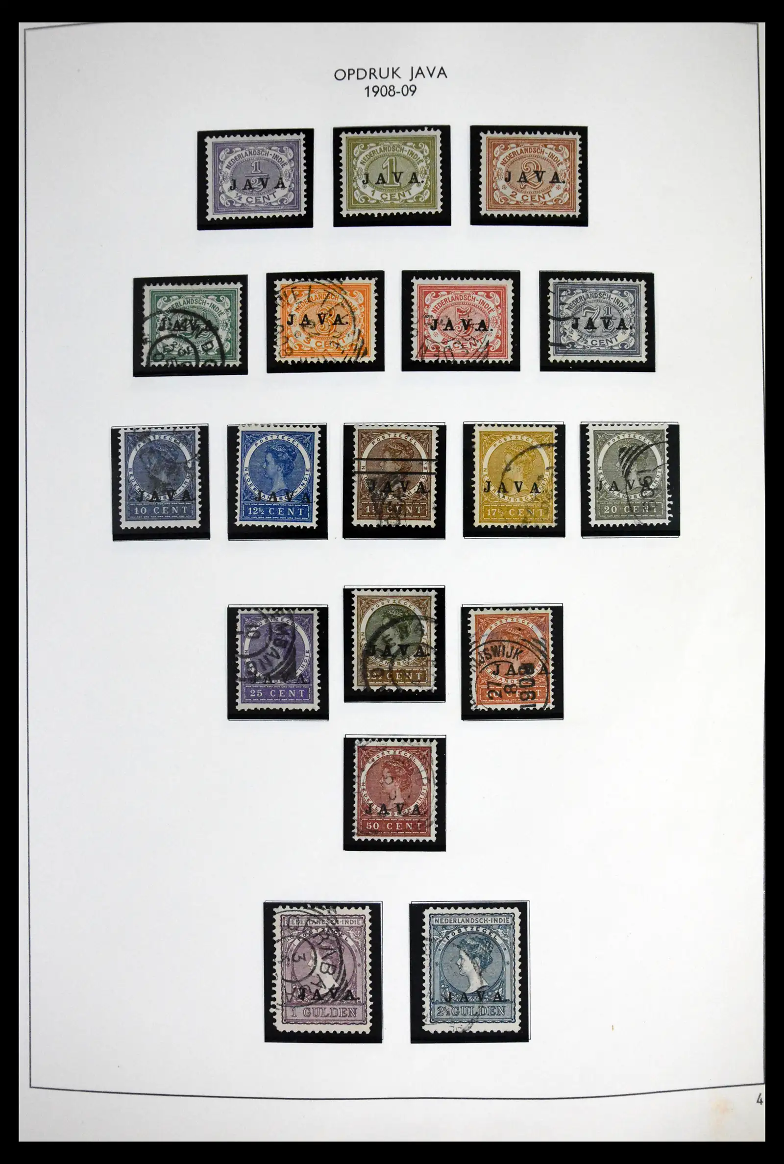 41613 0004 - Stamp collection 41613 Dutch Colonies 1864-1975.