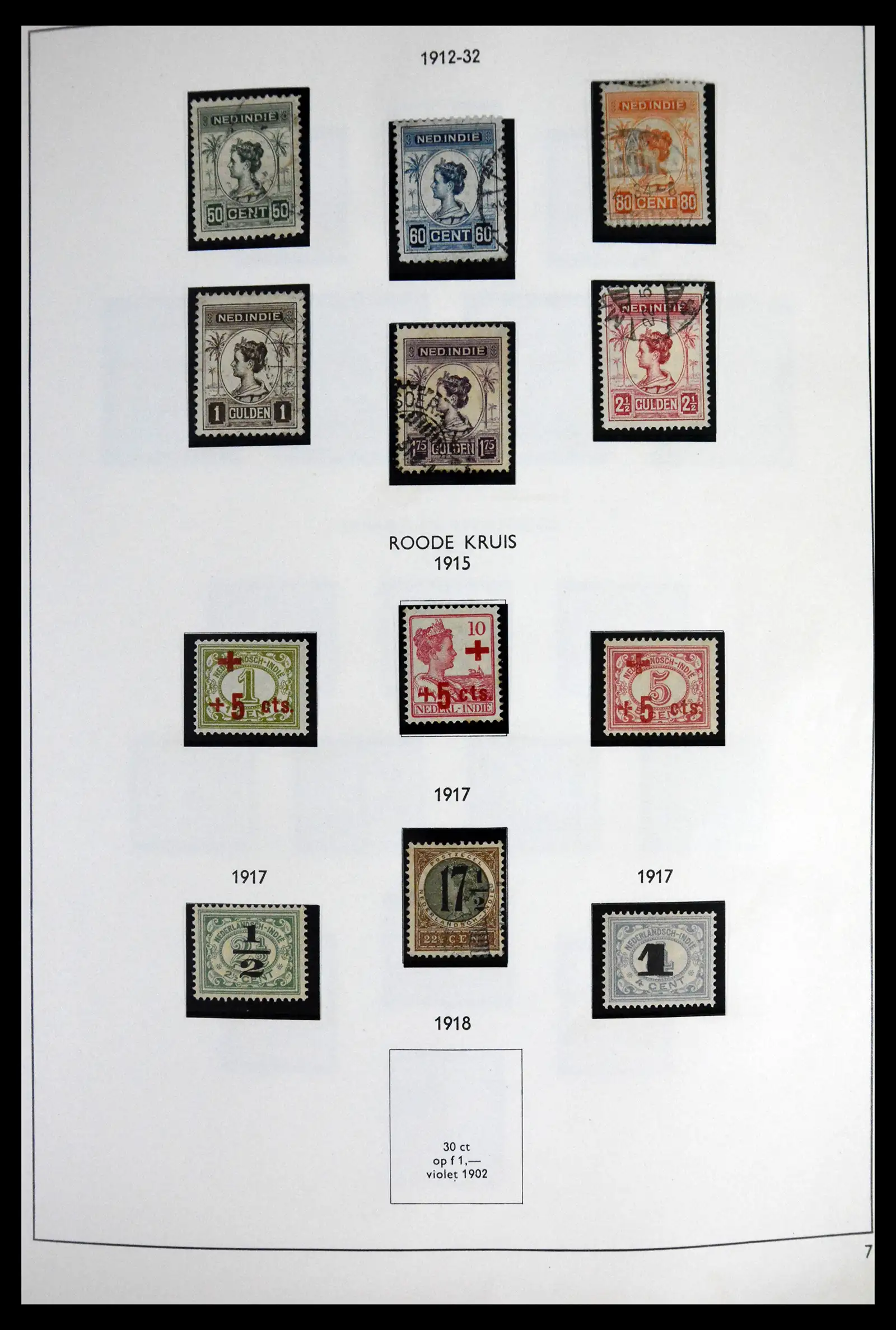 41613 0007 - Stamp collection 41613 Dutch Colonies 1864-1975.