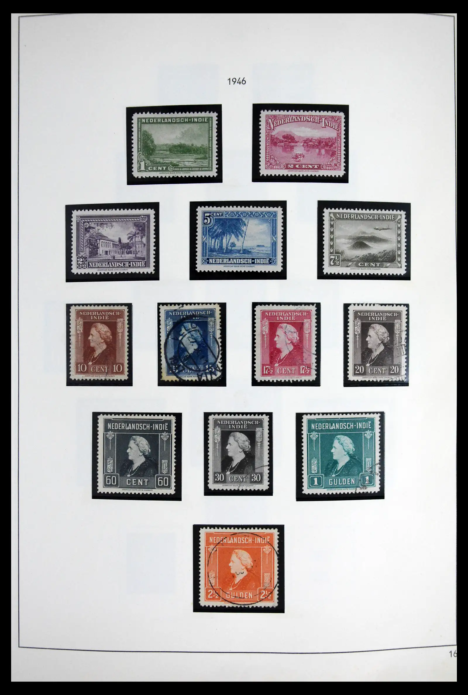 41613 0016 - Stamp collection 41613 Dutch Colonies 1864-1975.