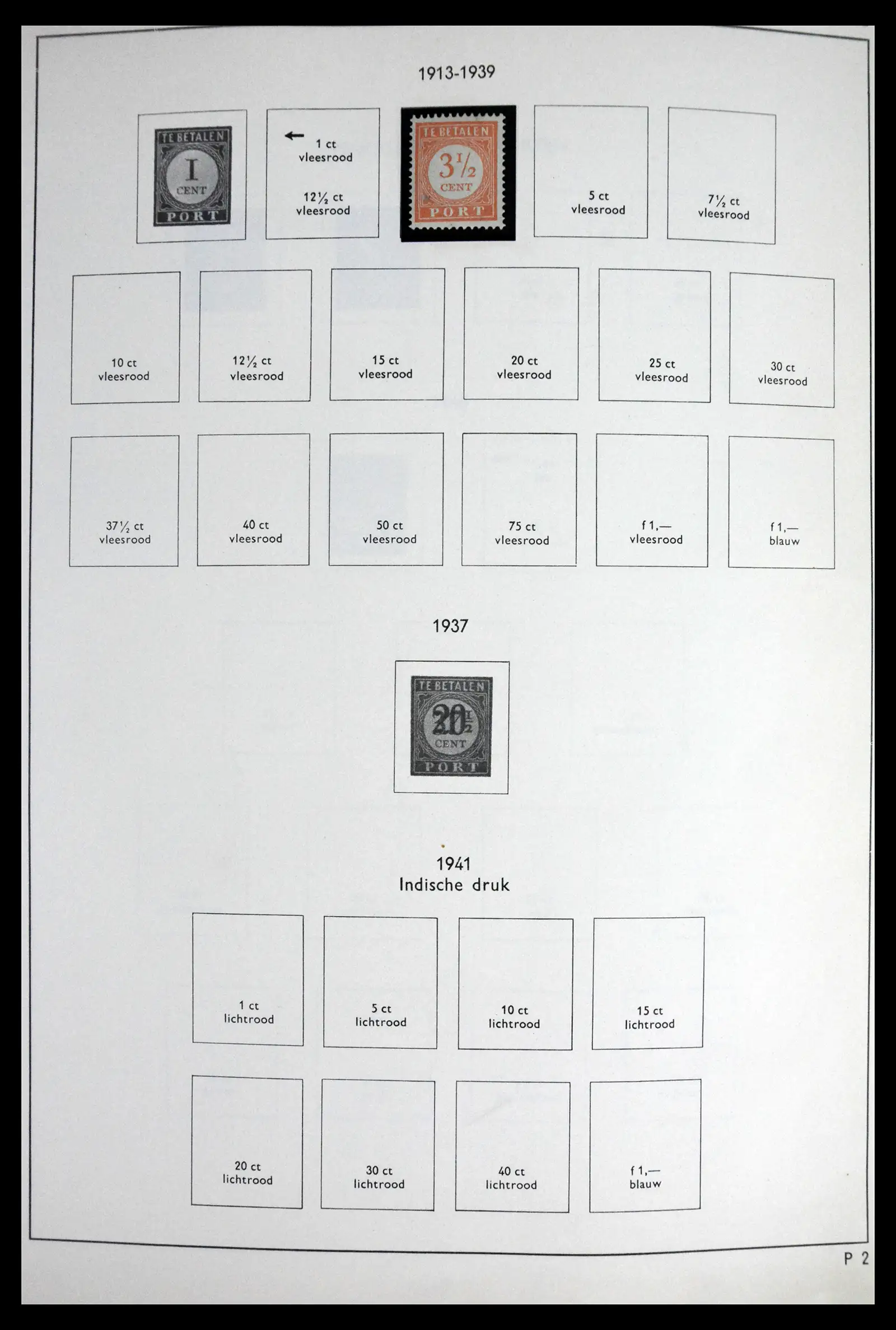 41613 0021 - Stamp collection 41613 Dutch Colonies 1864-1975.
