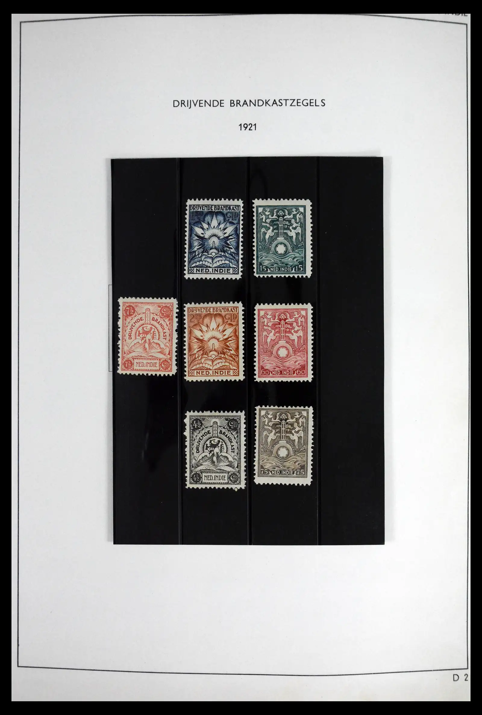 41613 0023 - Stamp collection 41613 Dutch Colonies 1864-1975.