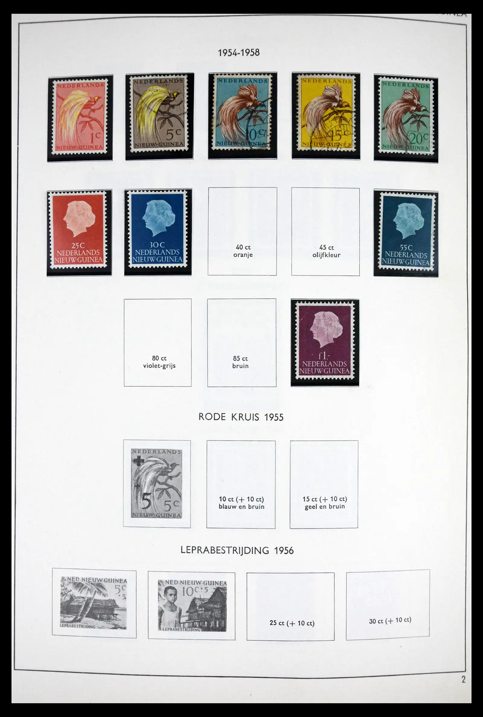 41613 0025 - Stamp collection 41613 Dutch Colonies 1864-1975.