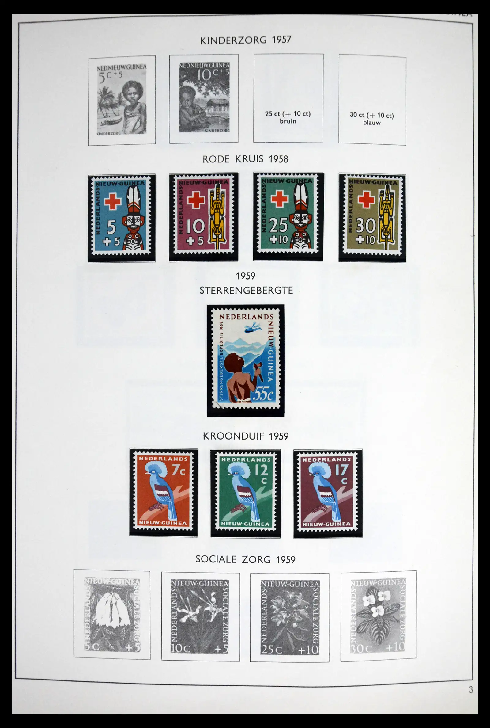 41613 0026 - Stamp collection 41613 Dutch Colonies 1864-1975.