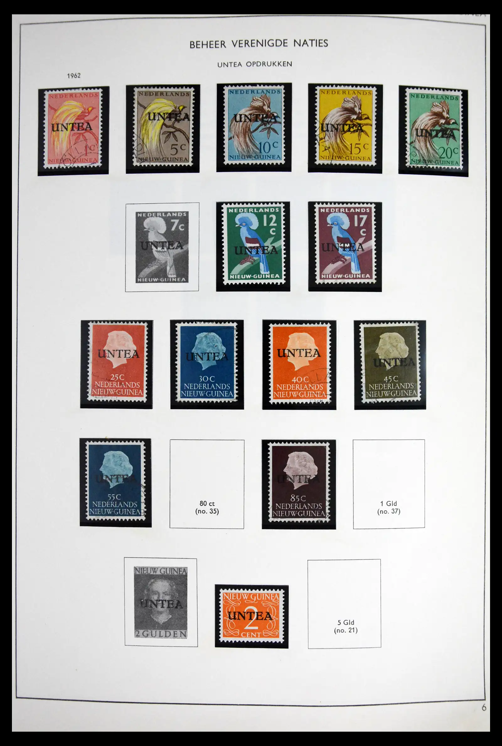 41613 0029 - Stamp collection 41613 Dutch Colonies 1864-1975.