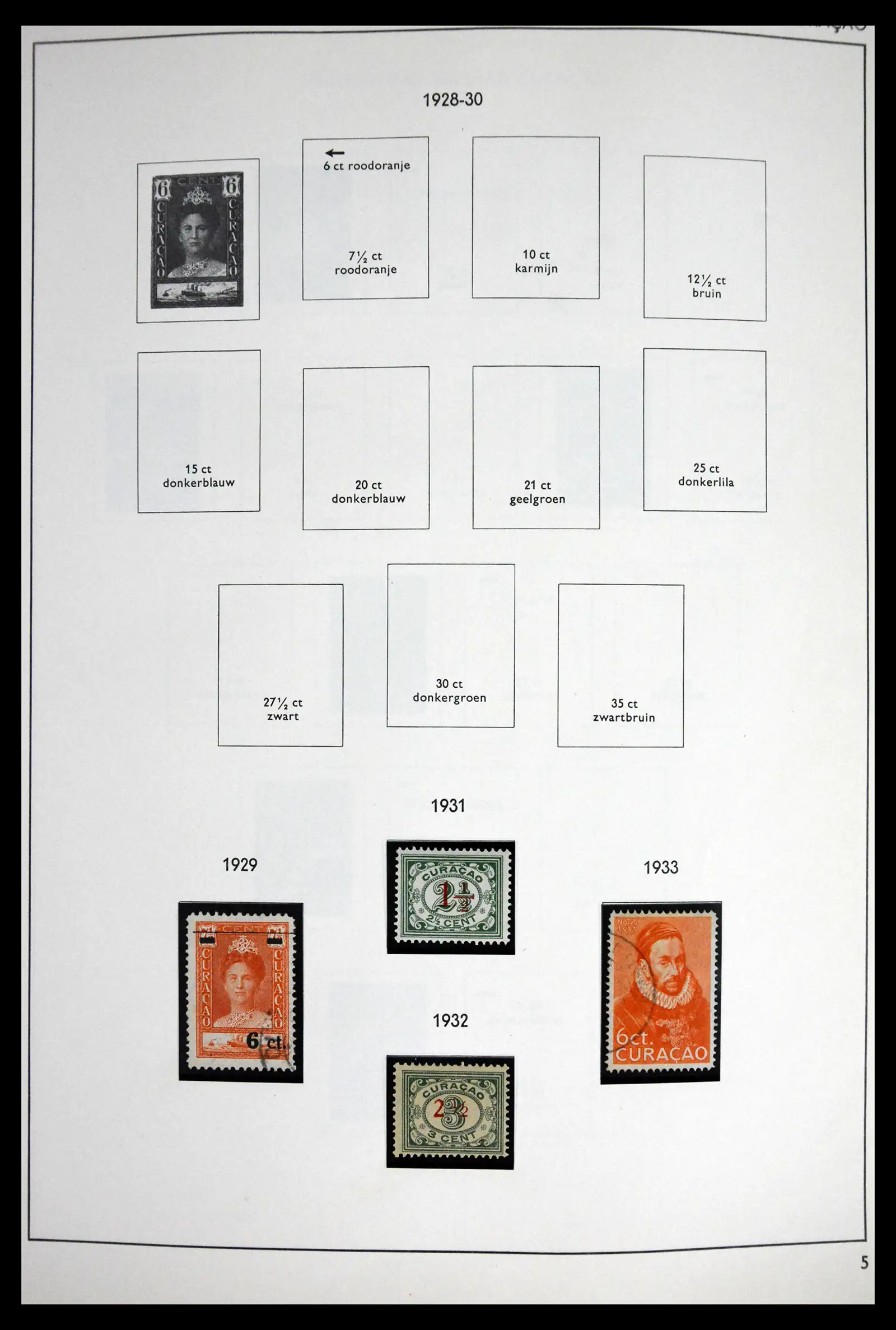 41613 0033 - Stamp collection 41613 Dutch Colonies 1864-1975.