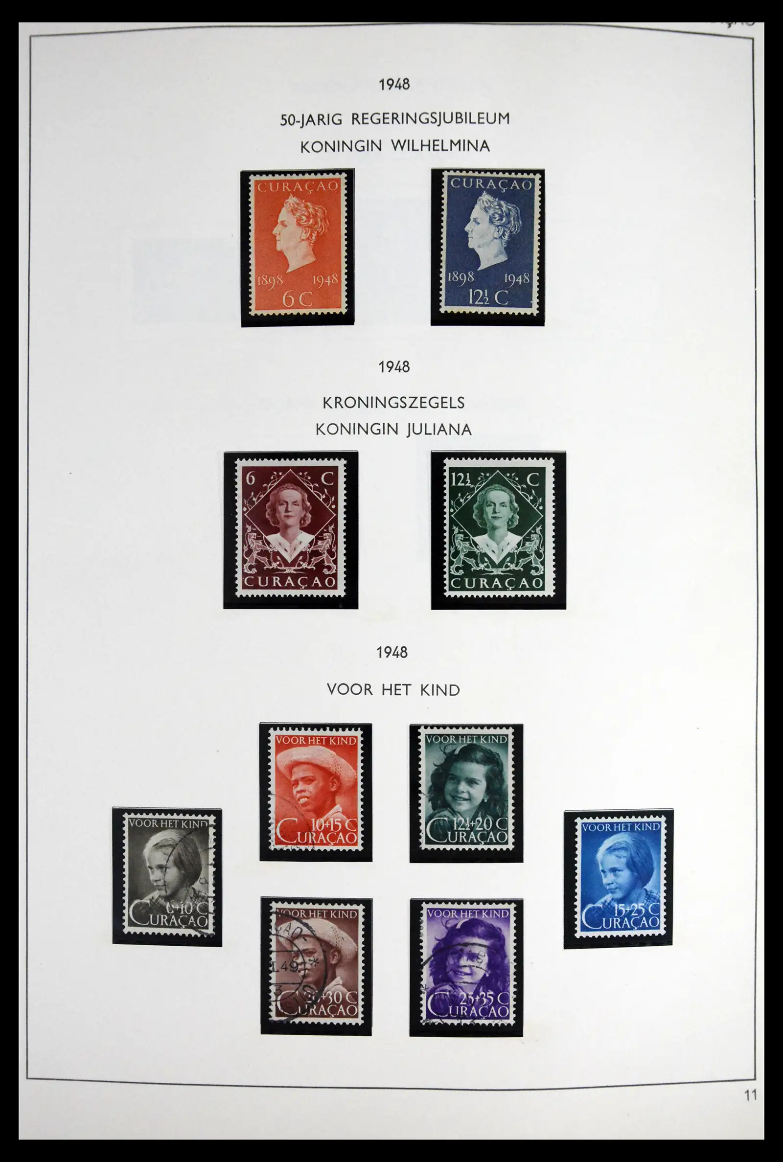41613 0038 - Stamp collection 41613 Dutch Colonies 1864-1975.