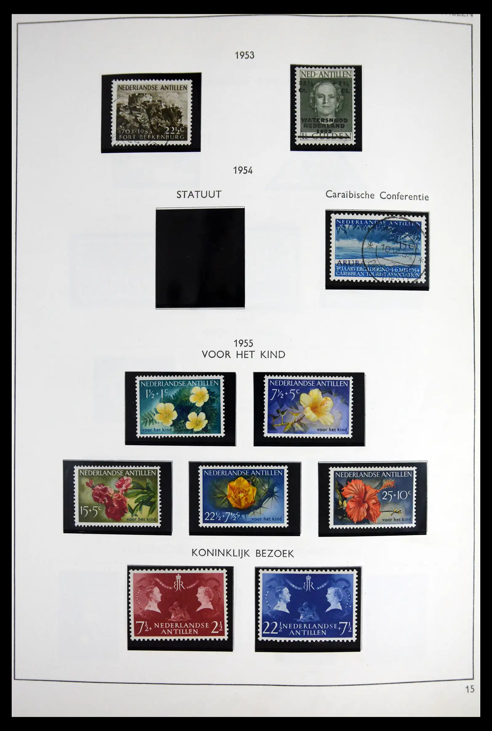 41613 0042 - Stamp collection 41613 Dutch Colonies 1864-1975.