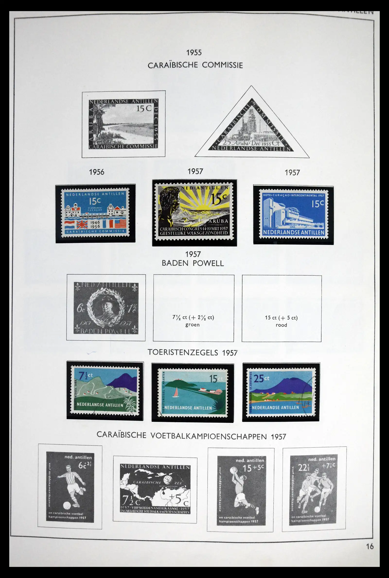 41613 0043 - Stamp collection 41613 Dutch Colonies 1864-1975.