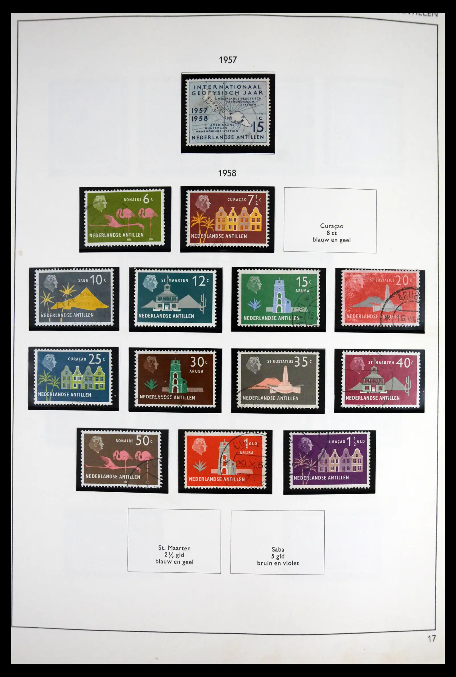 41613 0044 - Stamp collection 41613 Dutch Colonies 1864-1975.