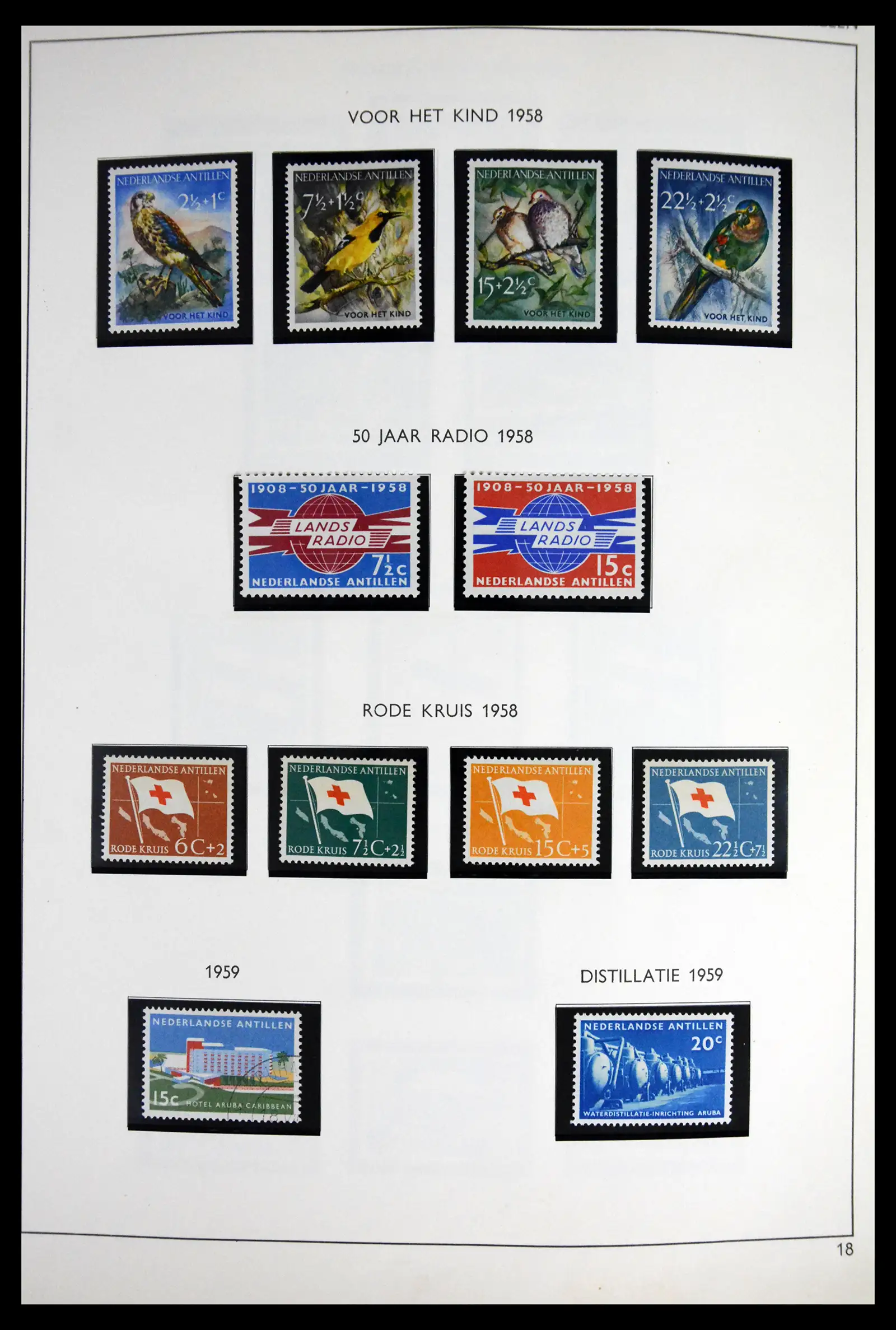 41613 0045 - Stamp collection 41613 Dutch Colonies 1864-1975.