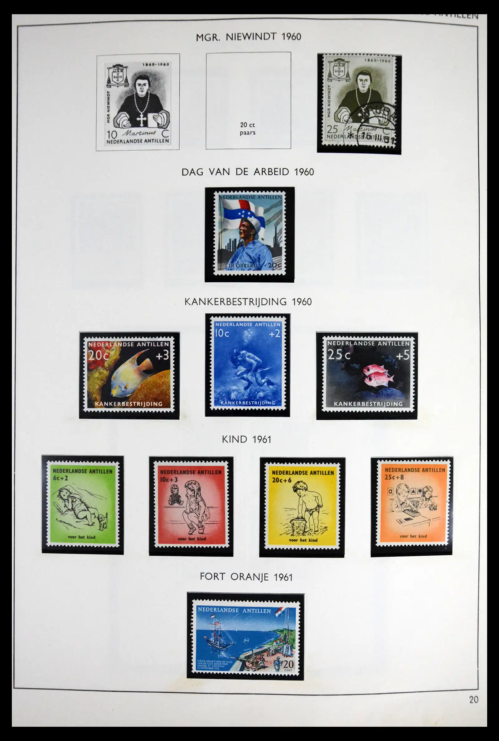 41613 0047 - Stamp collection 41613 Dutch Colonies 1864-1975.