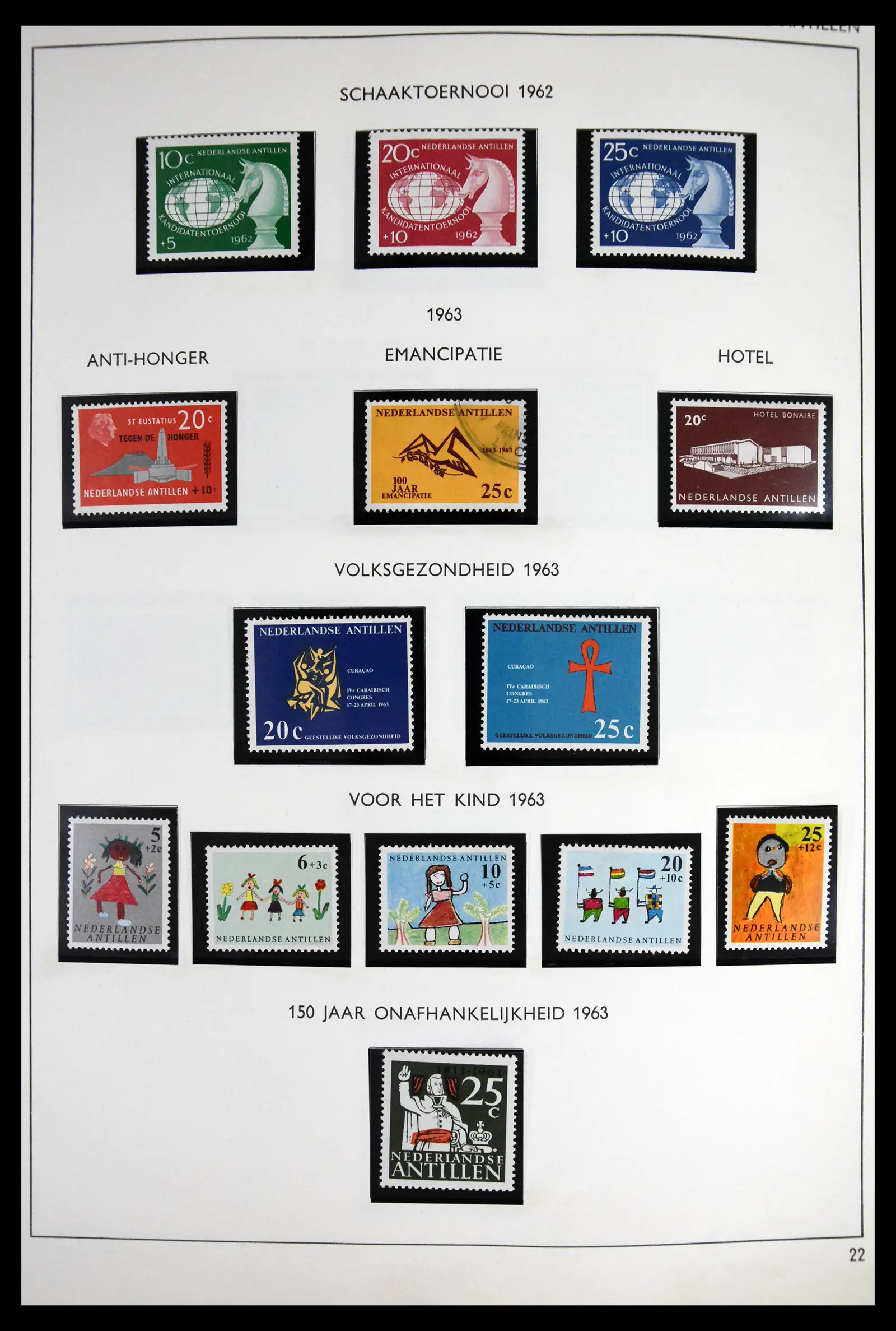 41613 0049 - Stamp collection 41613 Dutch Colonies 1864-1975.