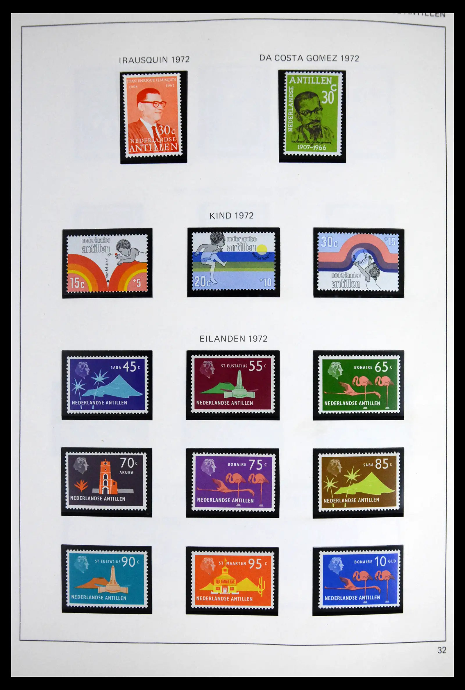 41613 0059 - Stamp collection 41613 Dutch Colonies 1864-1975.