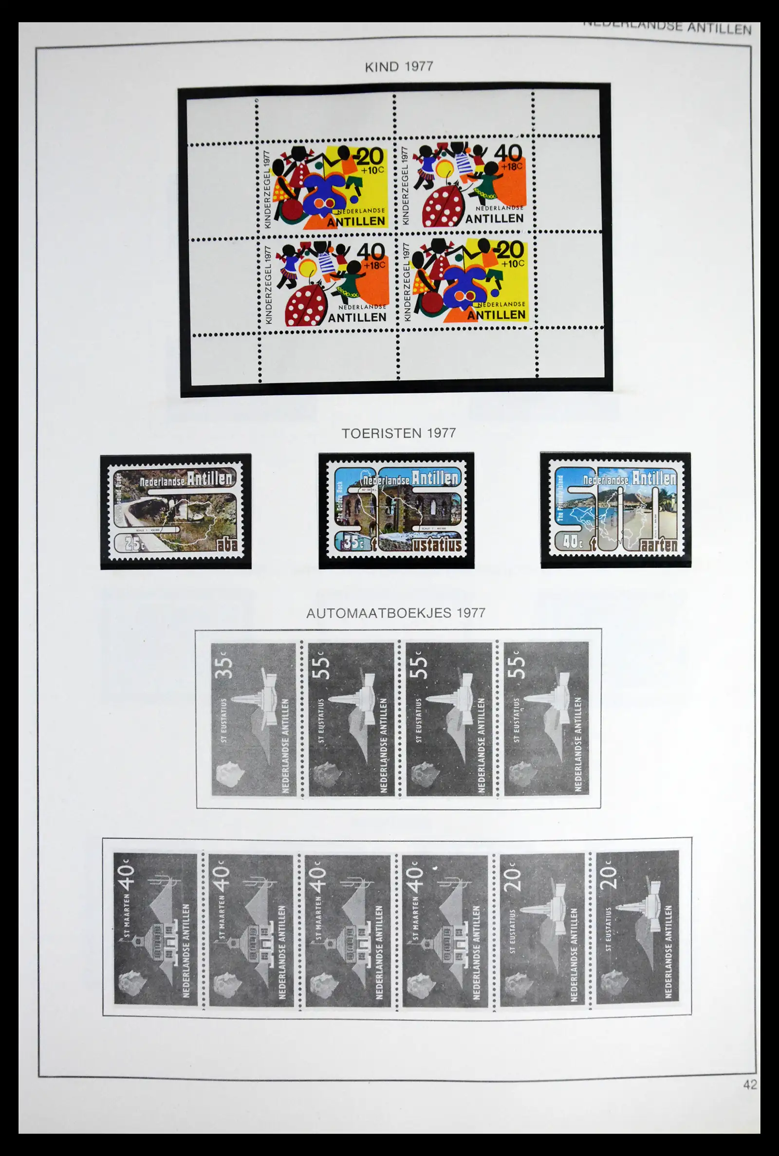 41613 0069 - Stamp collection 41613 Dutch Colonies 1864-1975.