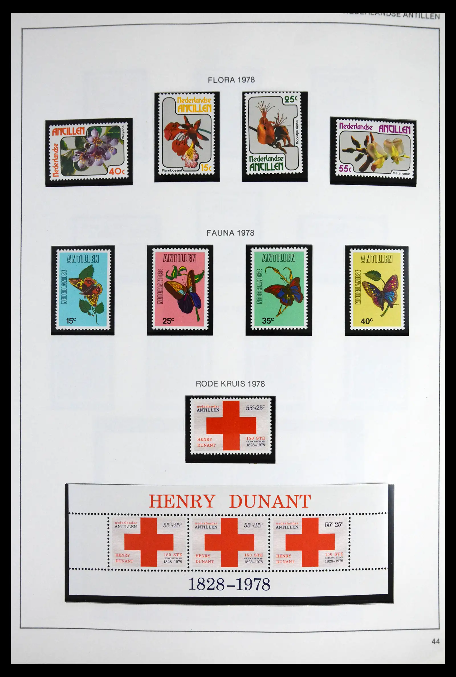 41613 0071 - Stamp collection 41613 Dutch Colonies 1864-1975.