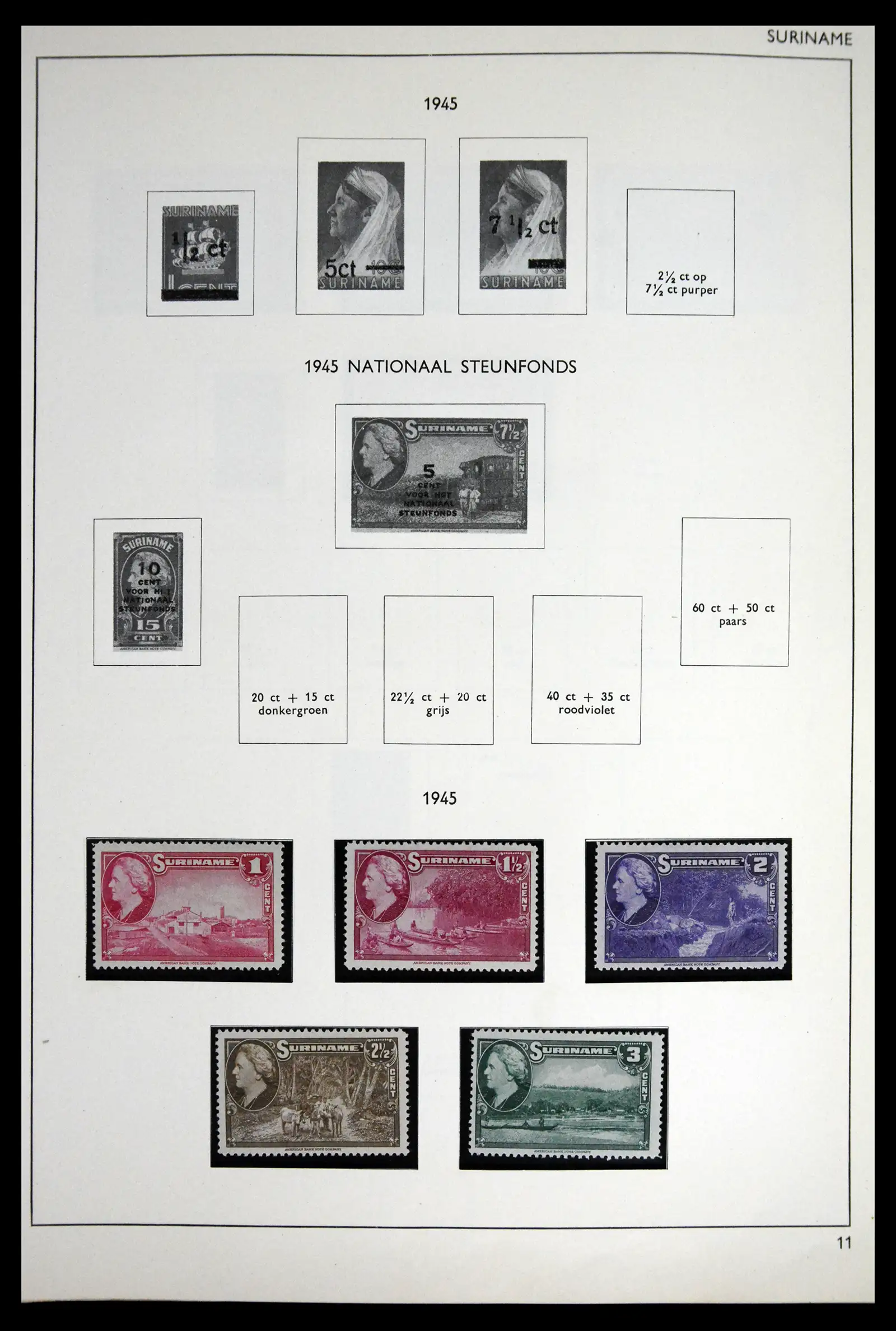 41613 0094 - Stamp collection 41613 Dutch Colonies 1864-1975.