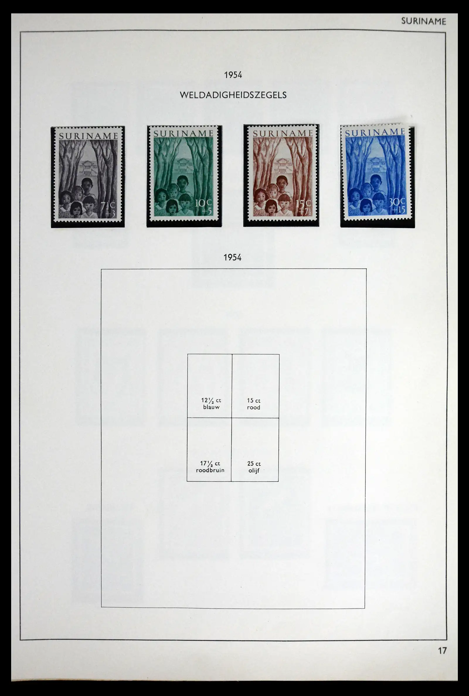 41613 0100 - Stamp collection 41613 Dutch Colonies 1864-1975.