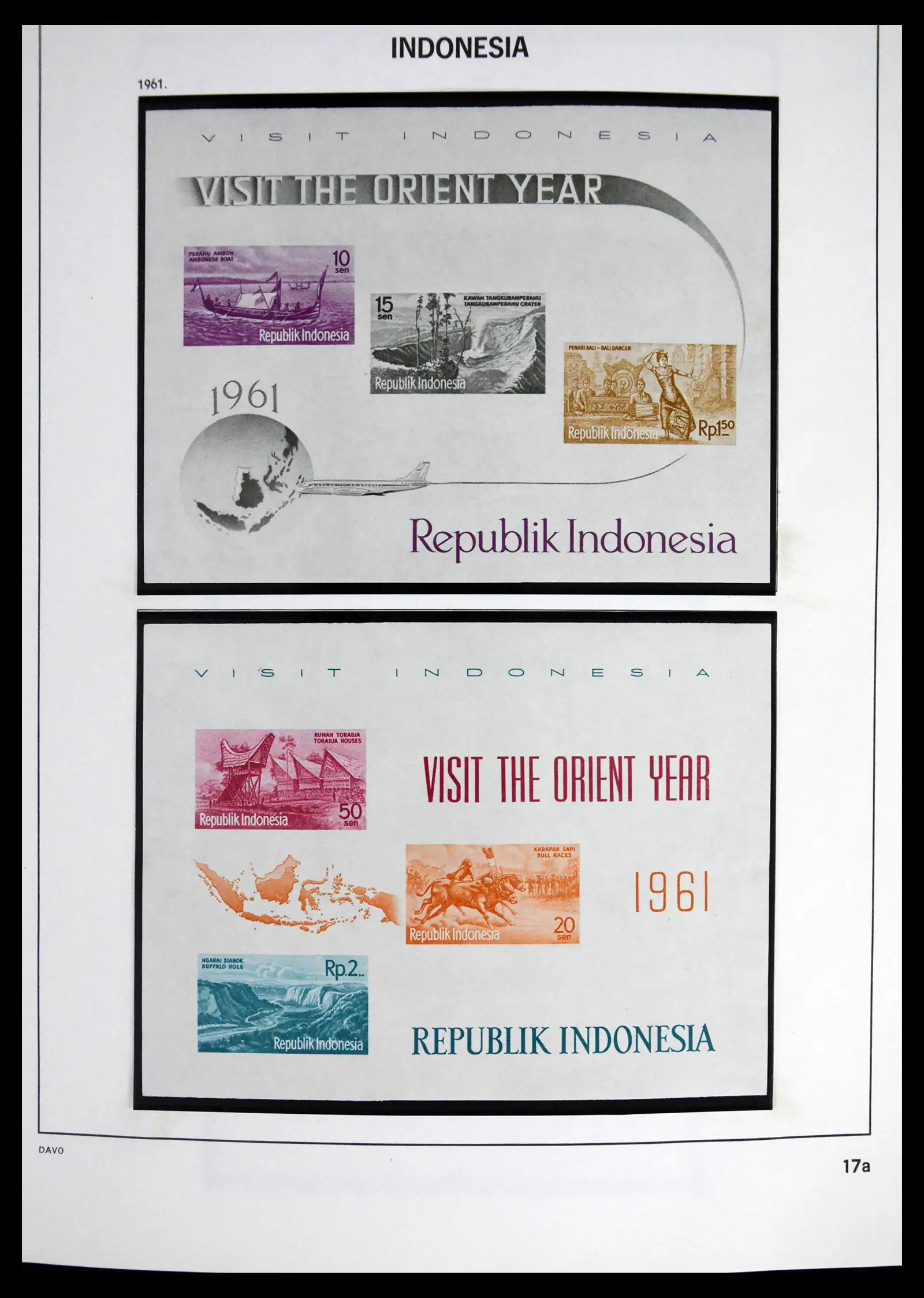 41614 0018 - Stamp collection 41614 Indonesia 1949-1982.