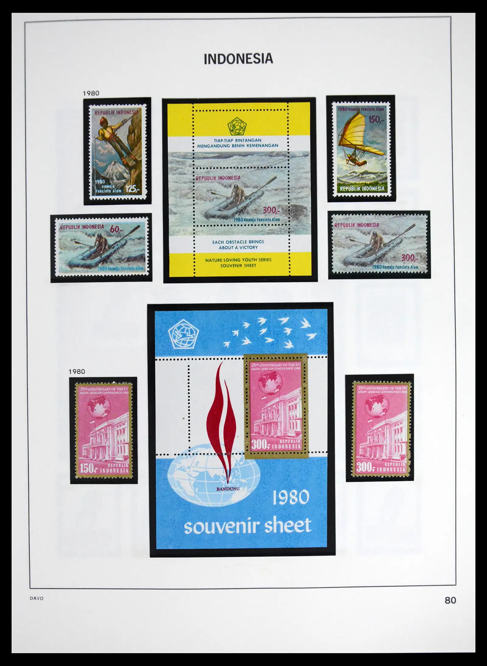 41614 0084 - Stamp collection 41614 Indonesia 1949-1982.