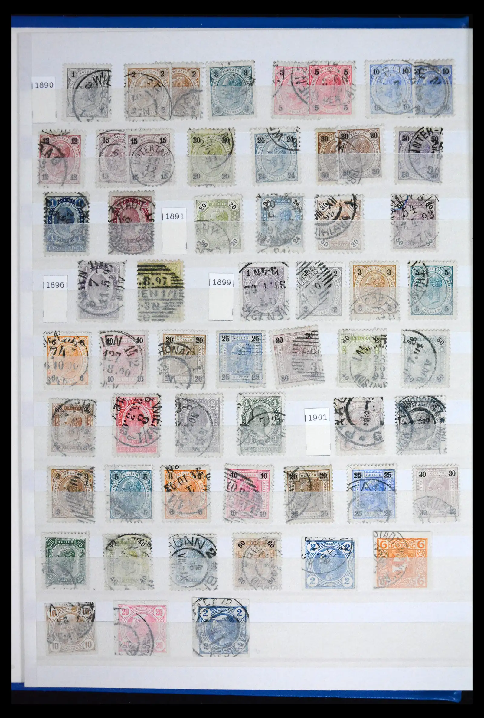 41616 0002 - Stamp collection 41616 Austria 1850-1988.