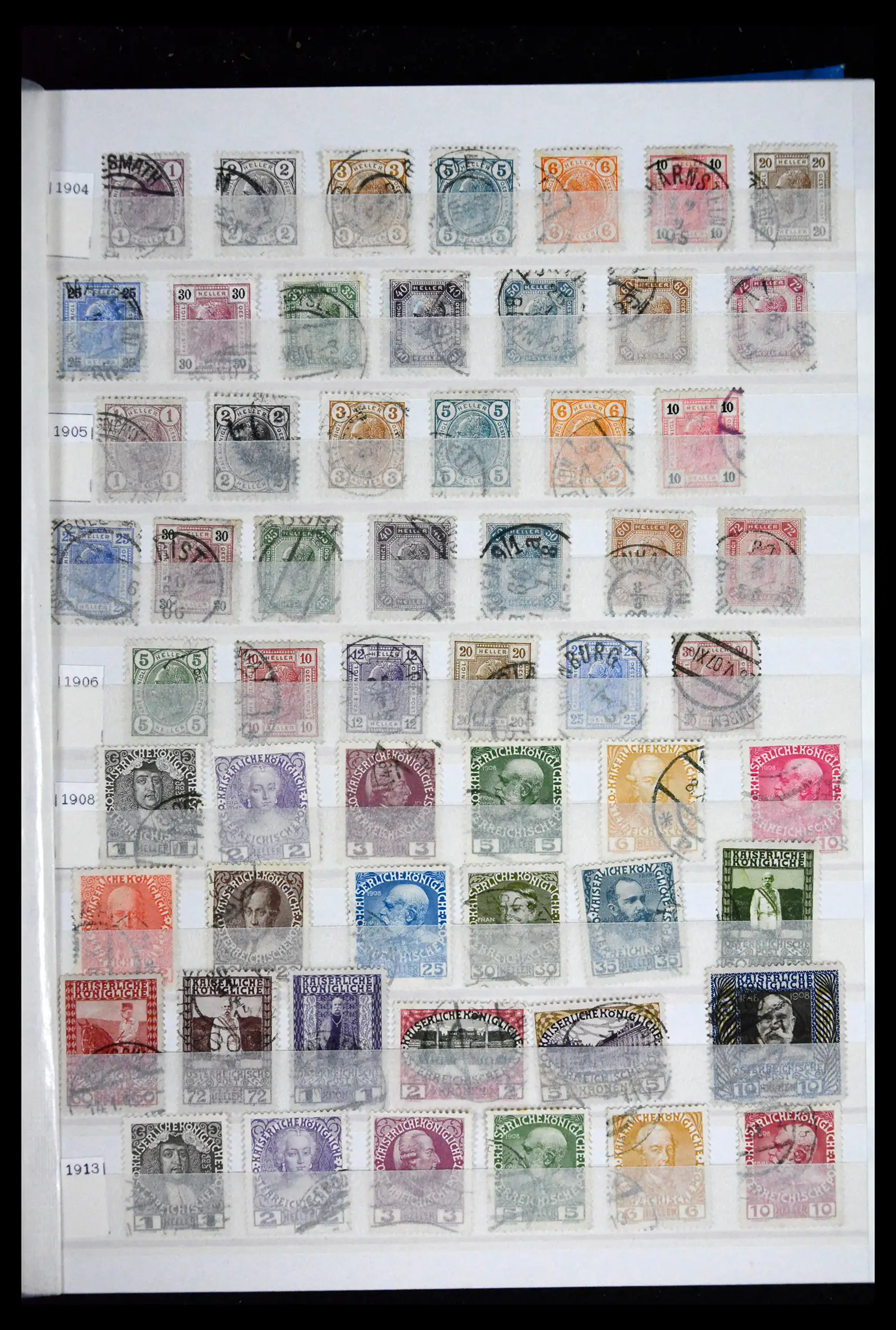 41616 0003 - Stamp collection 41616 Austria 1850-1988.