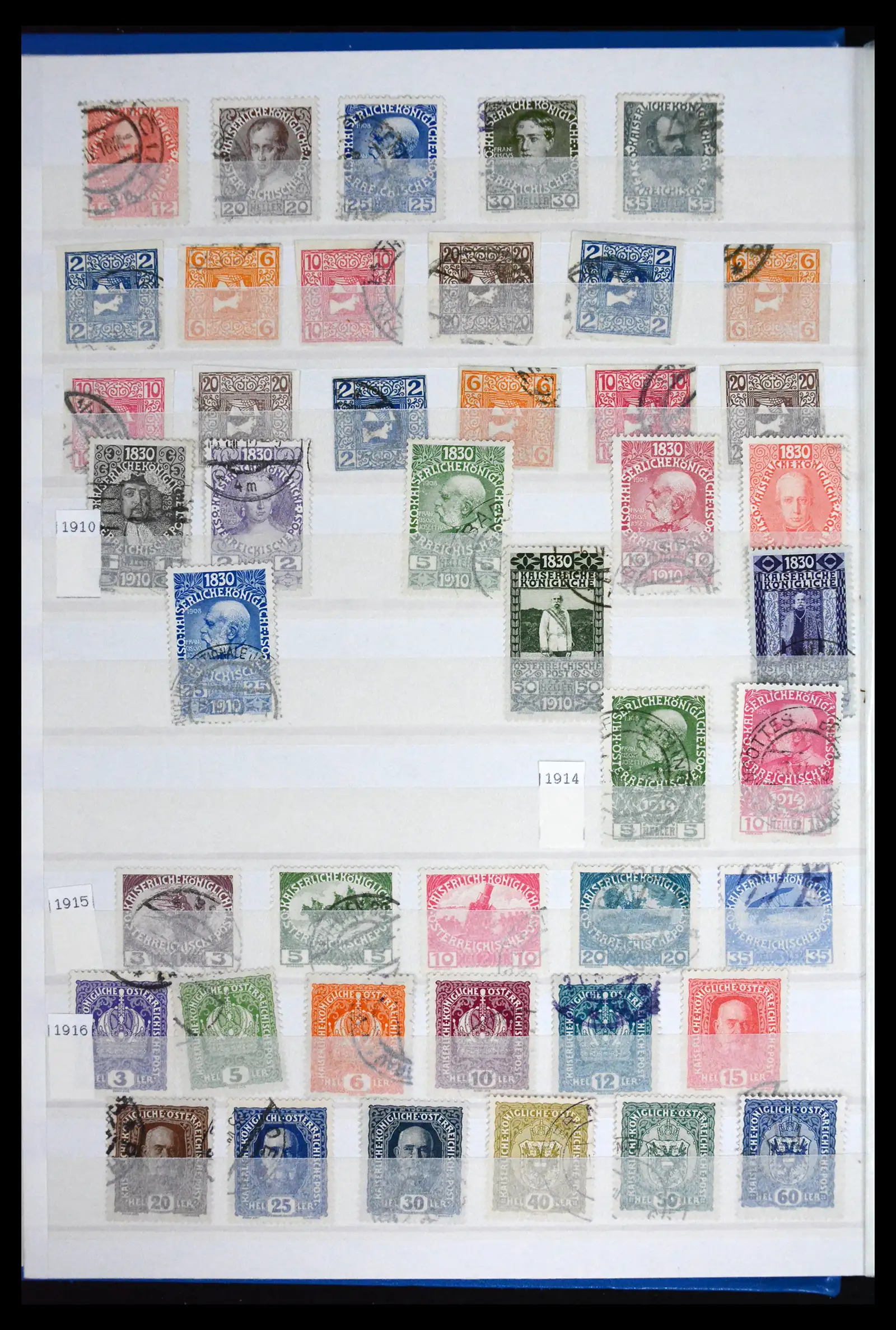 41616 0004 - Stamp collection 41616 Austria 1850-1988.