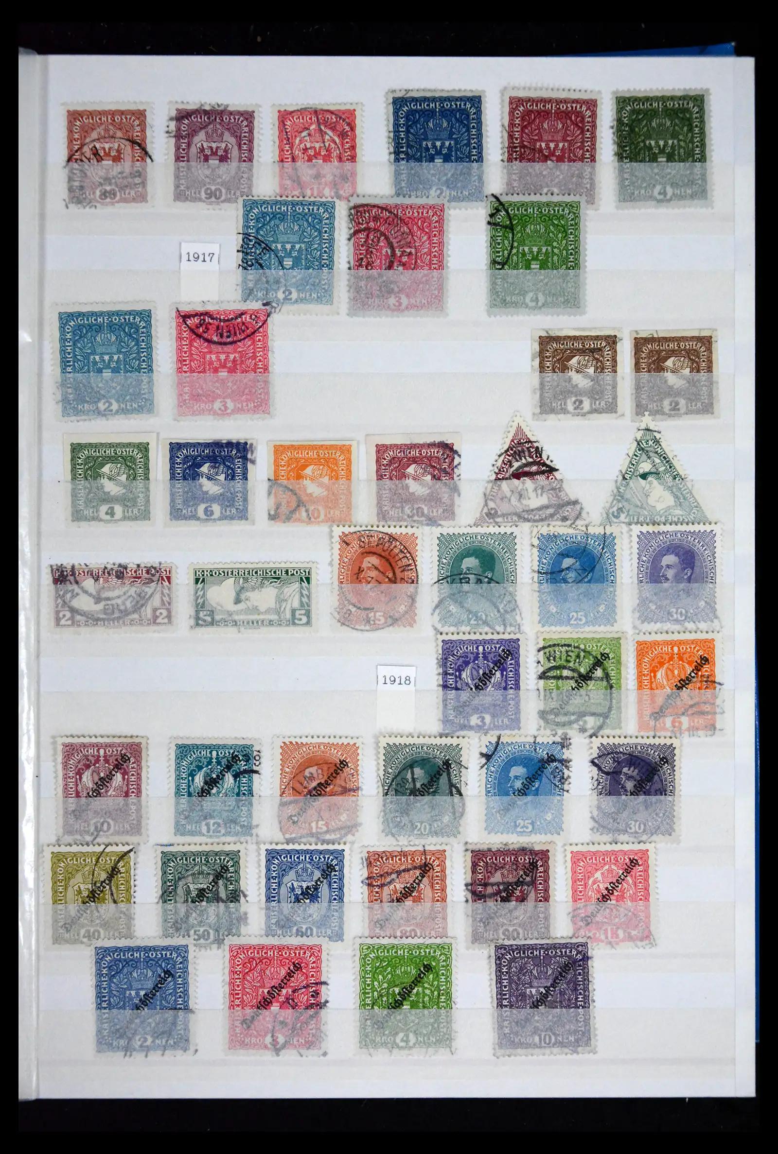41616 0005 - Stamp collection 41616 Austria 1850-1988.