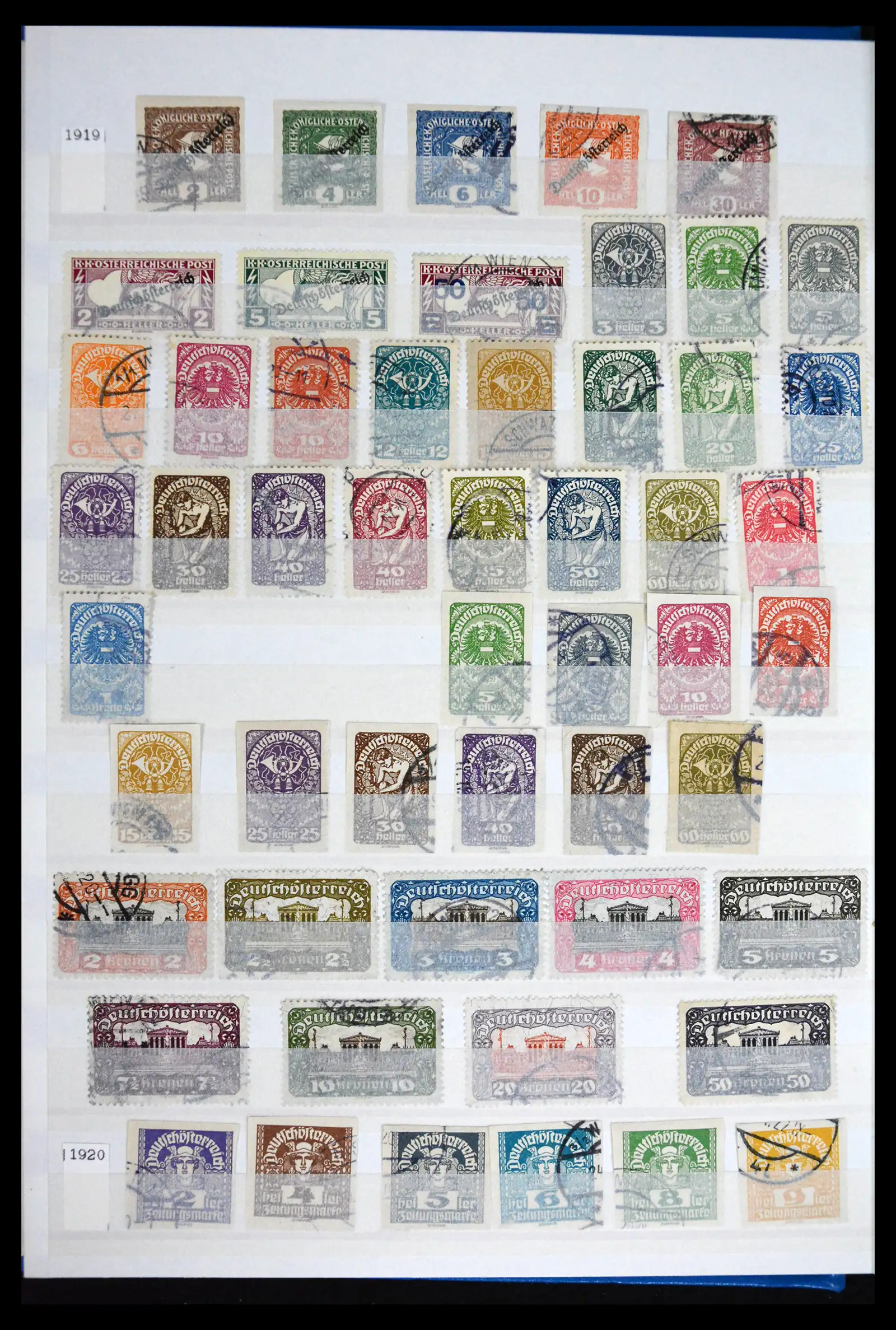 41616 0006 - Stamp collection 41616 Austria 1850-1988.