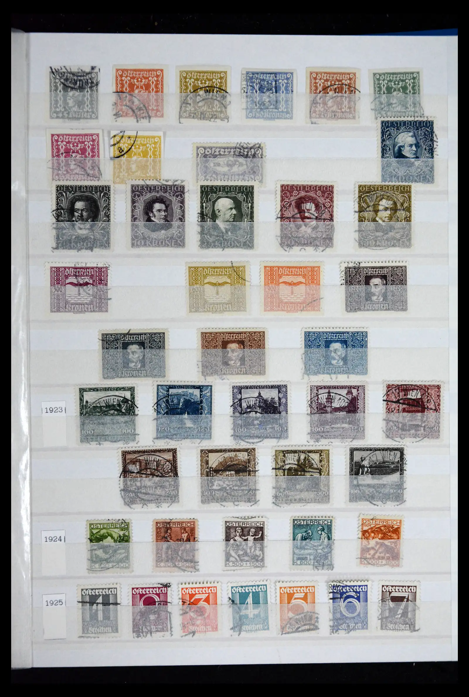 41616 0009 - Stamp collection 41616 Austria 1850-1988.